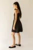 KNIT AND NYLON MINI DRESS sold by OAK AND FORT