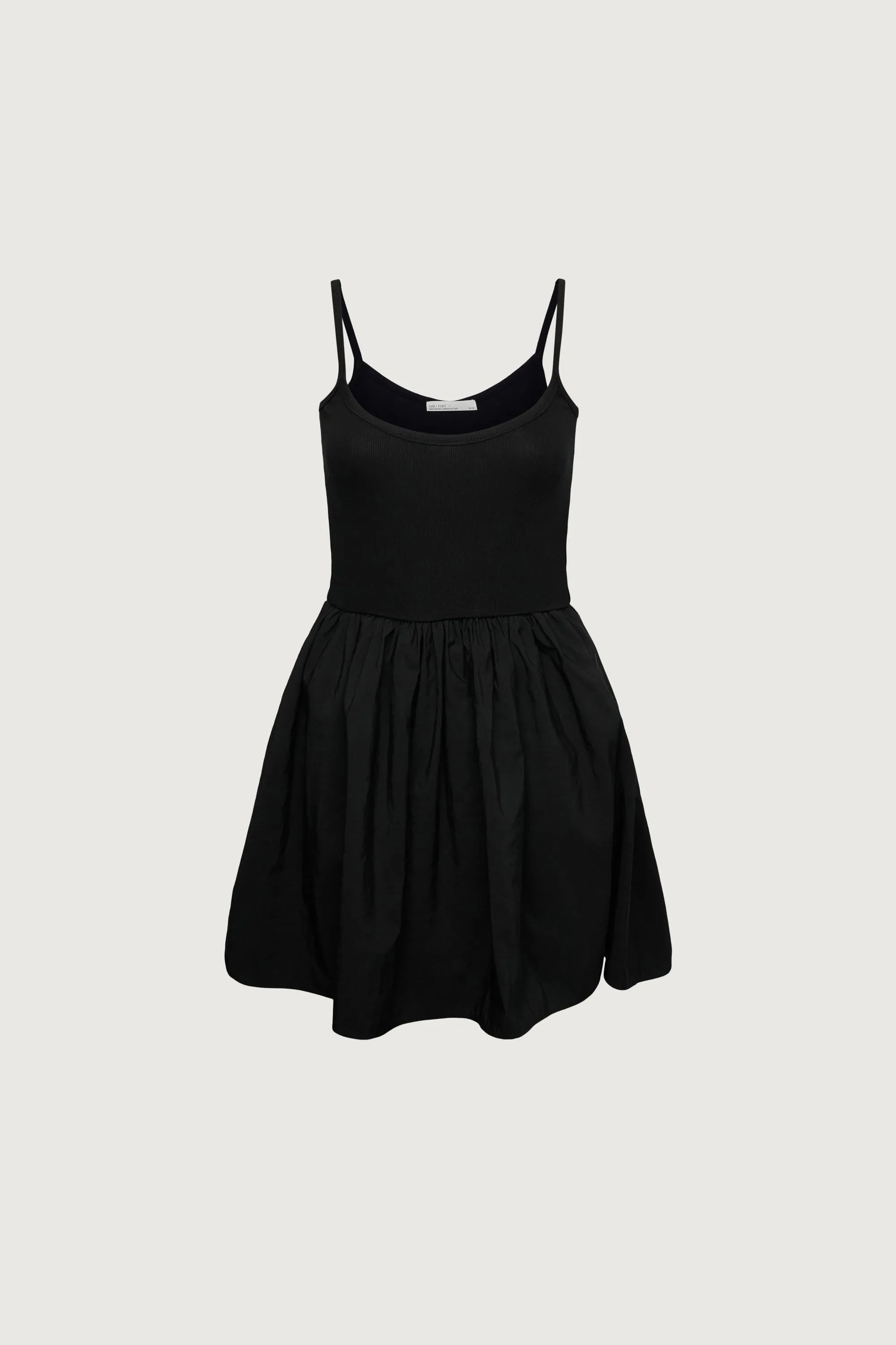 KNIT AND NYLON MINI DRESS sold by OAK AND FORT product image thumbnail 5