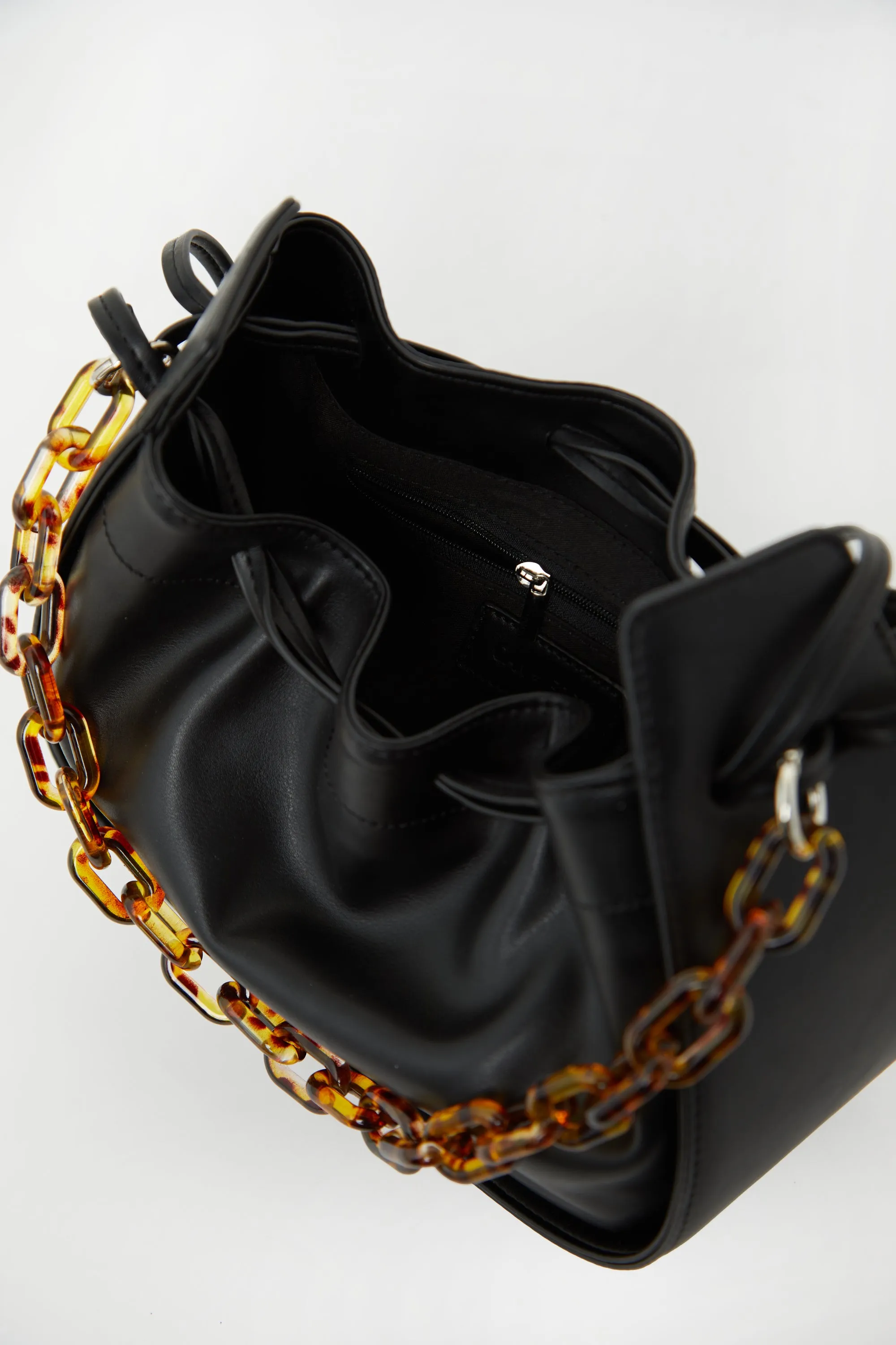 TORTOISE SHELL CHAIN BAG sold by OAK AND FORT product image thumbnail 3