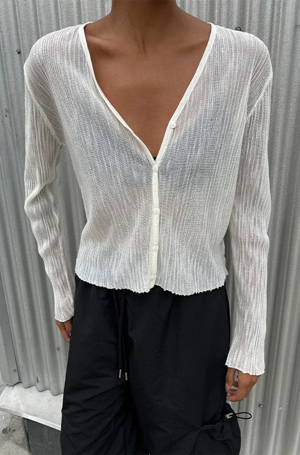 SHEER CARDIGAN sold by OAK AND FORT