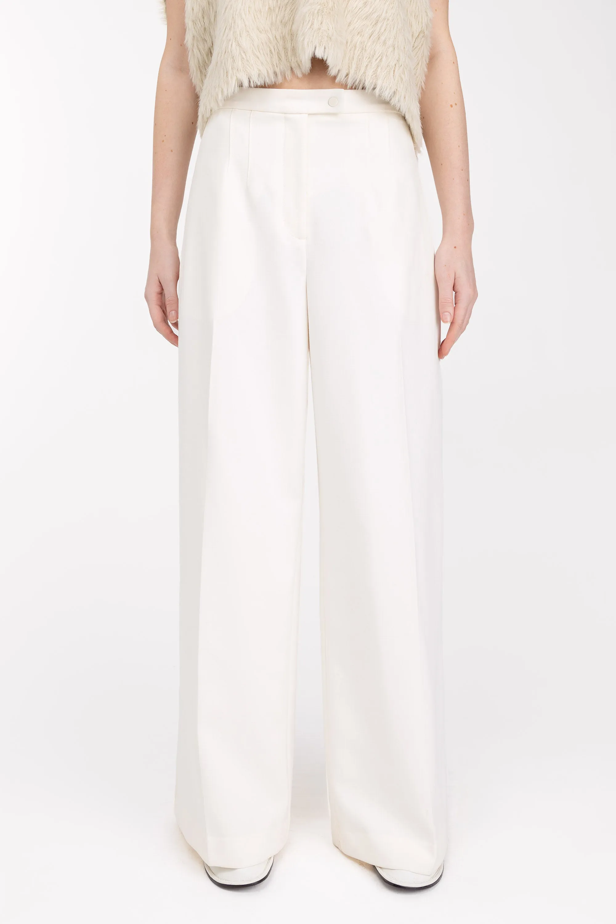 HIGH-RISE WIDE LEG TROUSER sold by OAK AND FORT product image thumbnail 2