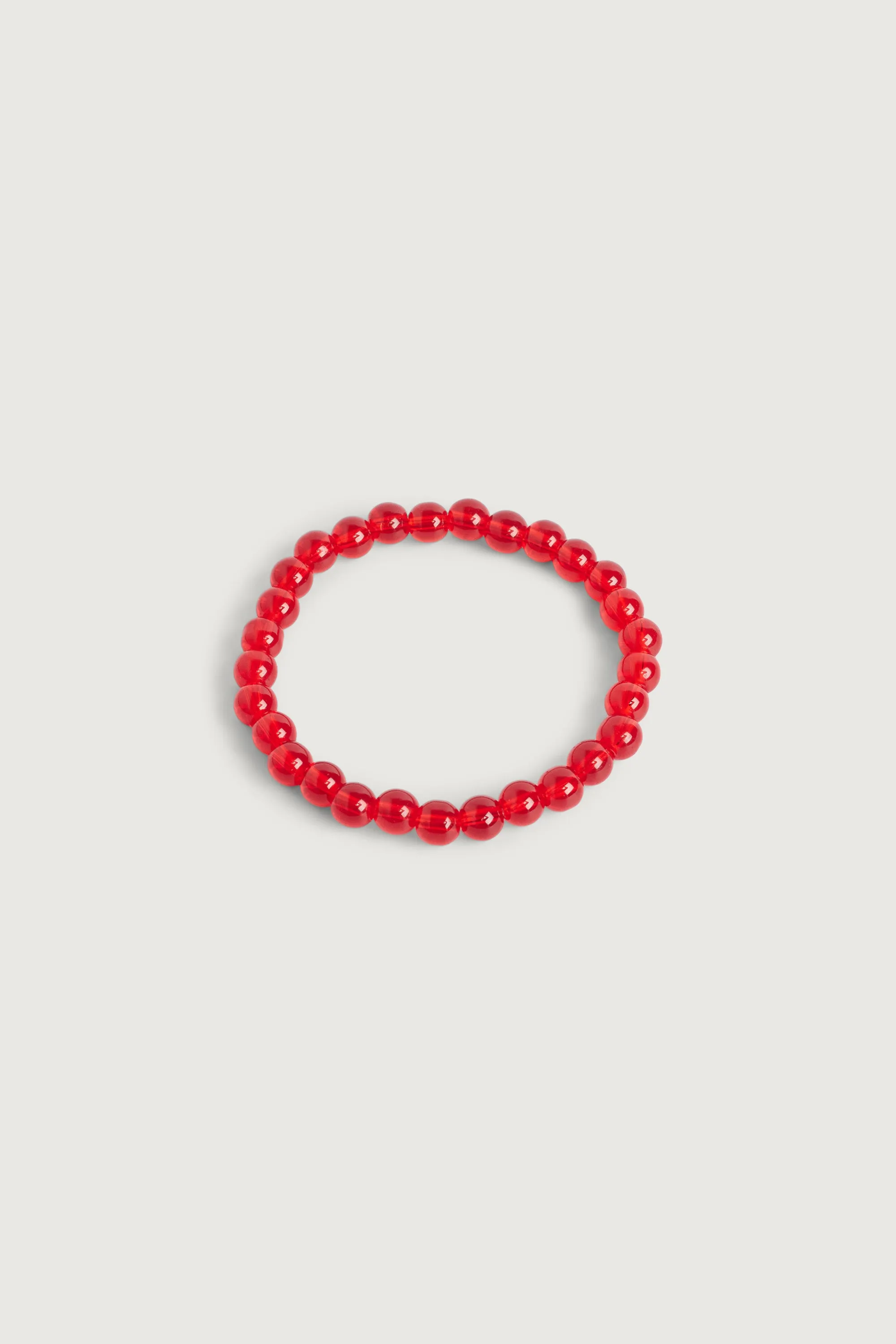 RED BEADED BRACELET sold by OAK AND FORT product image thumbnail 3