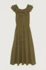 OFF SHOULDER RUFFLED DRESS sold by OAK AND FORT