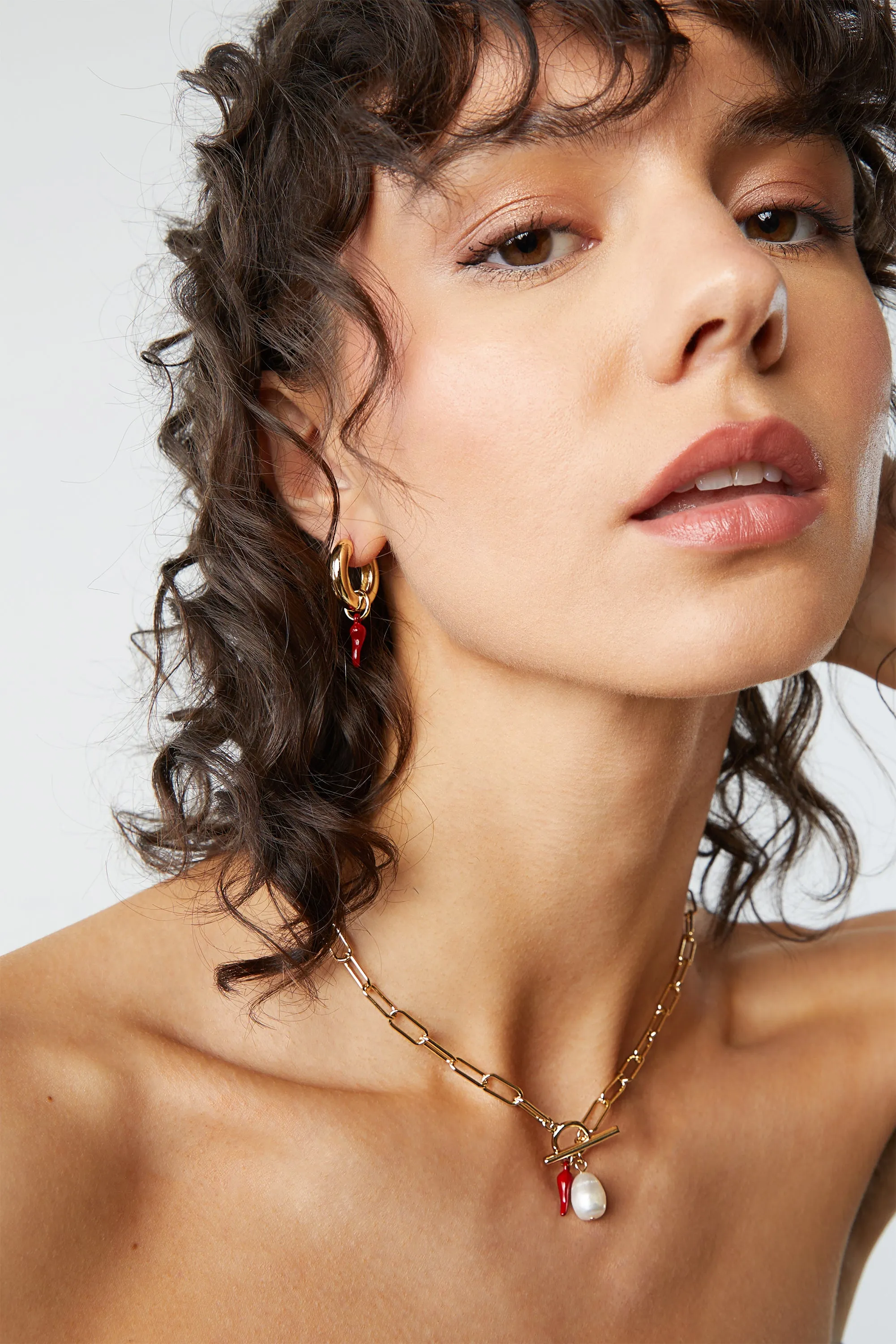 PEARL AND CHARM CHAIN sold by OAK AND FORT