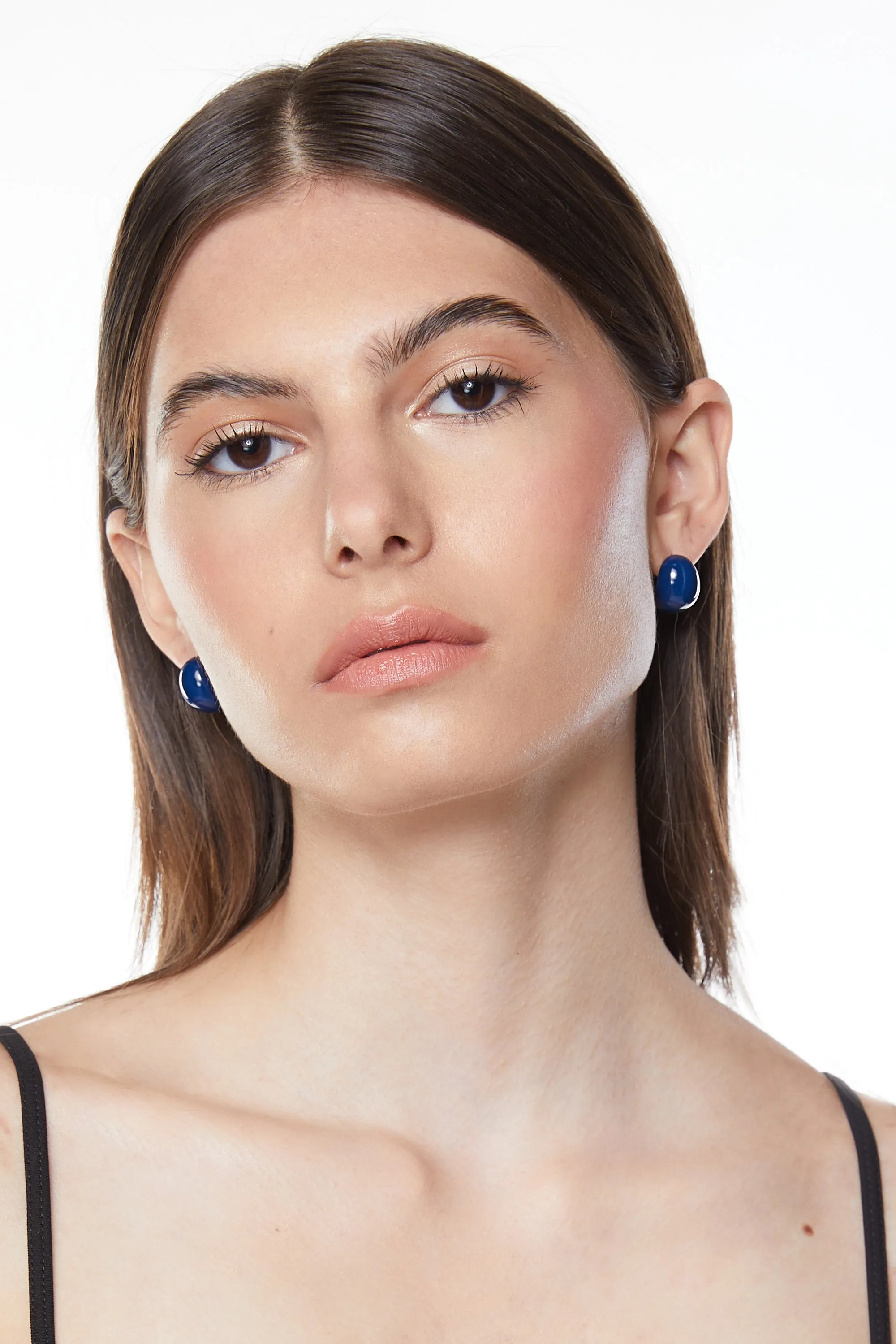 COLOURED CHUNKY MINI HOOPS sold by OAK AND FORT product image thumbnail 2