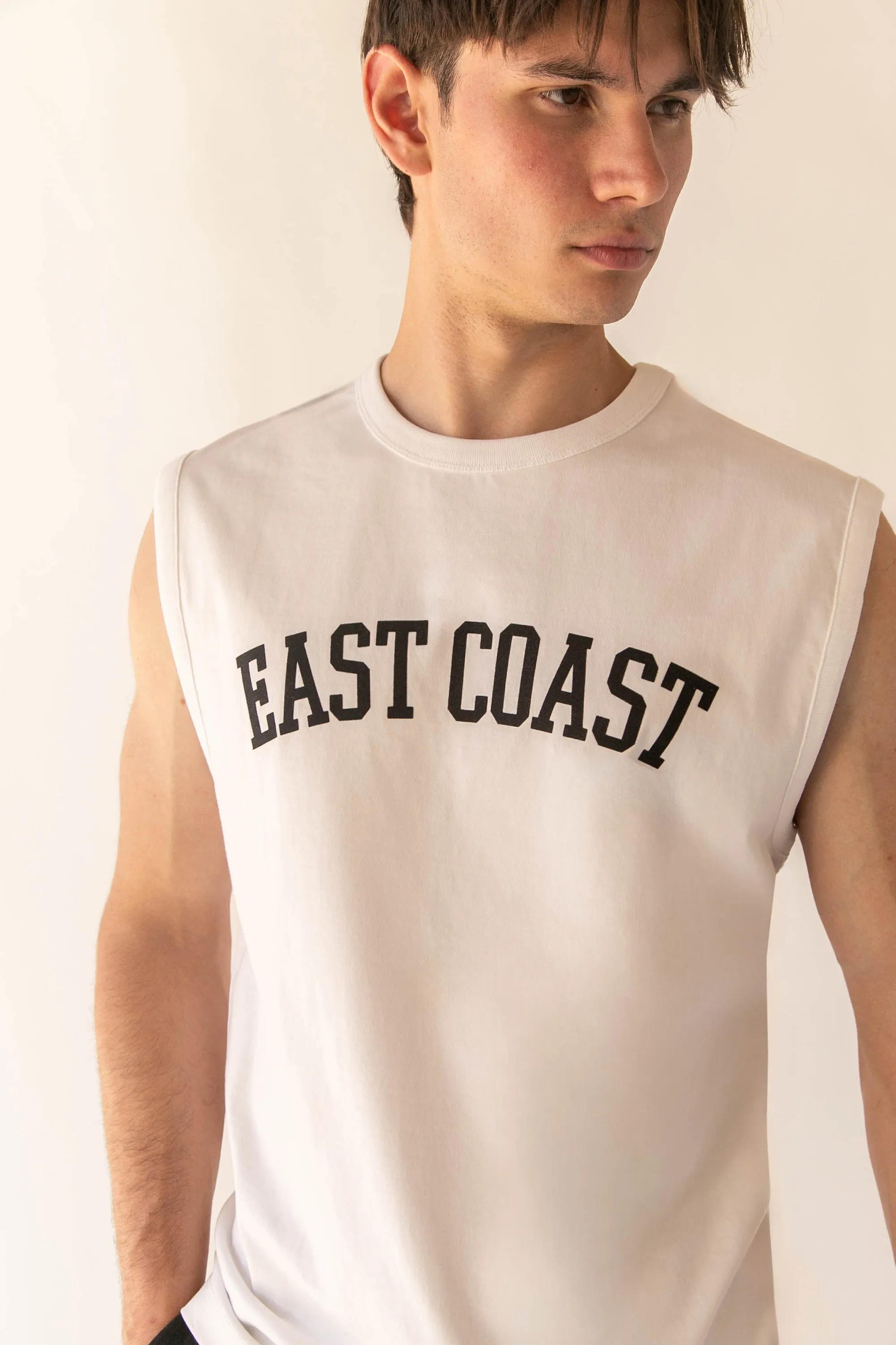 WEST COAST EAST COAST MUSCLE TANK sold by OAK AND FORT product image thumbnail 3