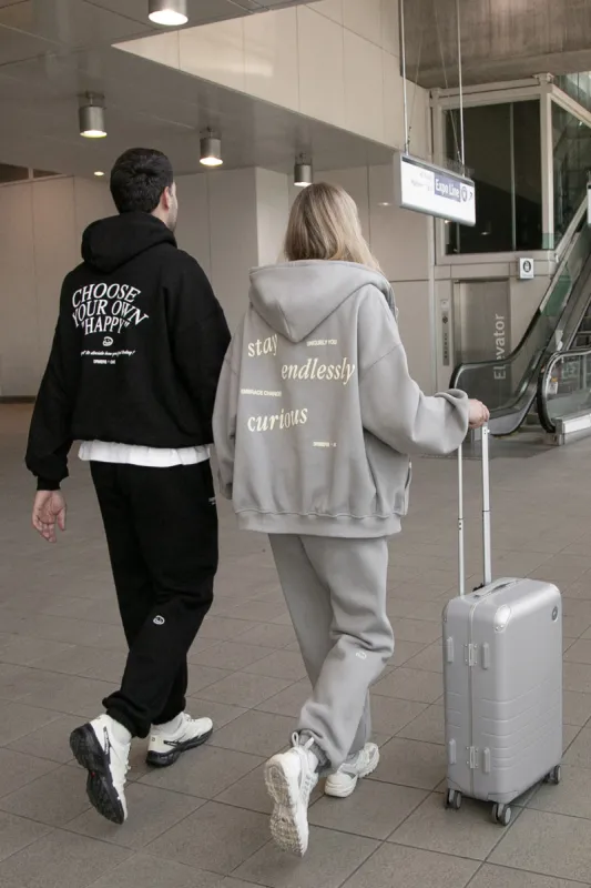 DRMERS X OAK ENDLESSLY CURIOUS ZIP-UP HOODIE sold by OAK AND FORT