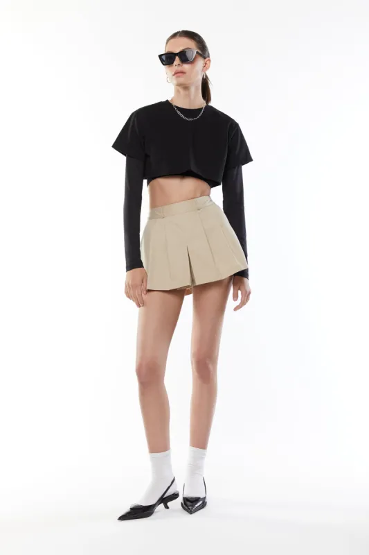 LAYERED TEE AND LONG SLEEVE TOP sold by OAK AND FORT