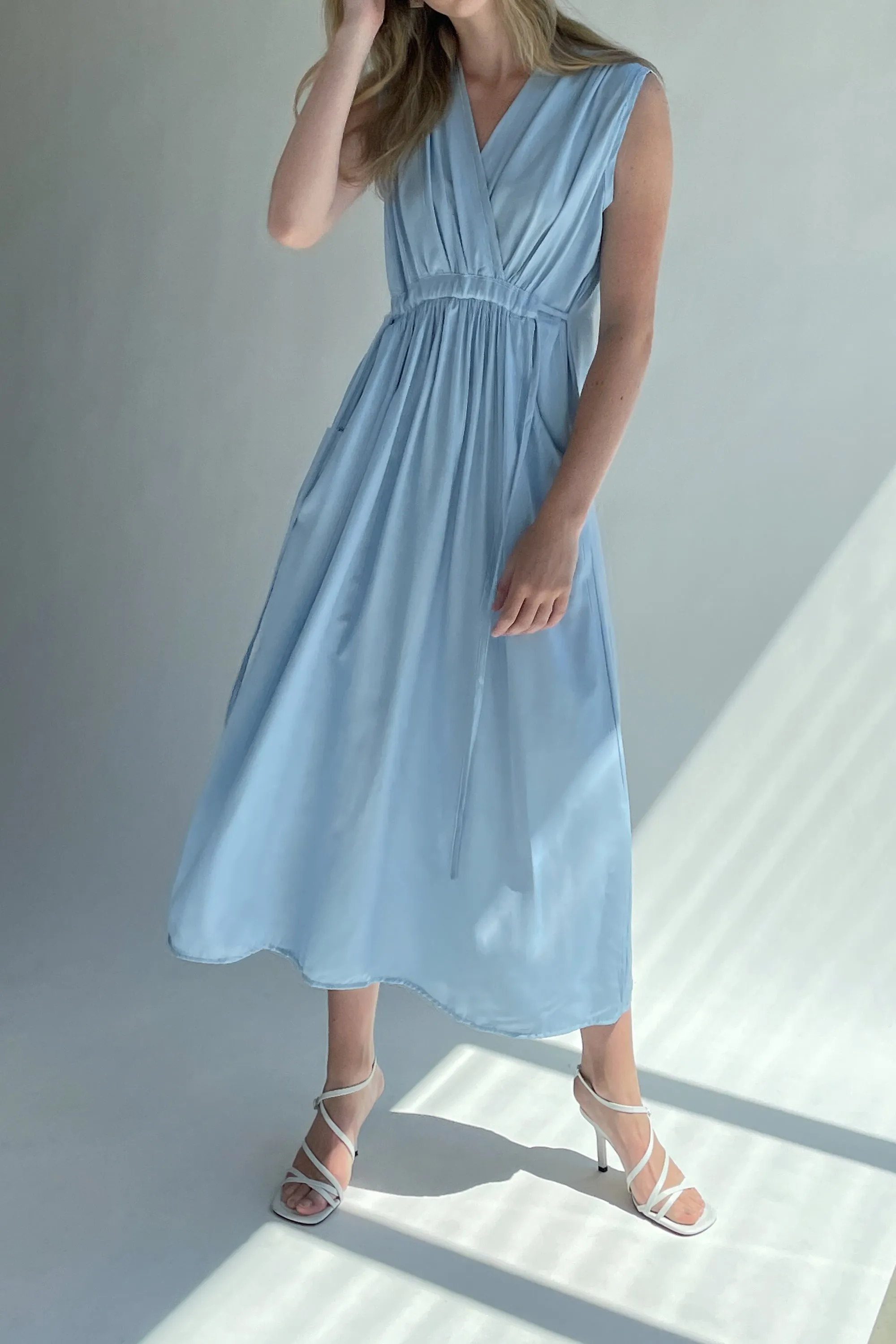 SLEEVELESS MAXI DRESS sold by OAK AND FORT