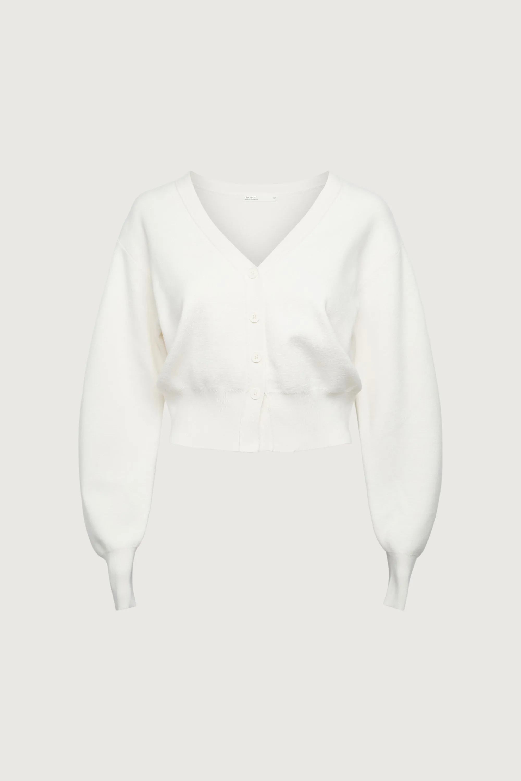 CROPPED CARDIGAN sold by OAK AND FORT product image thumbnail 3