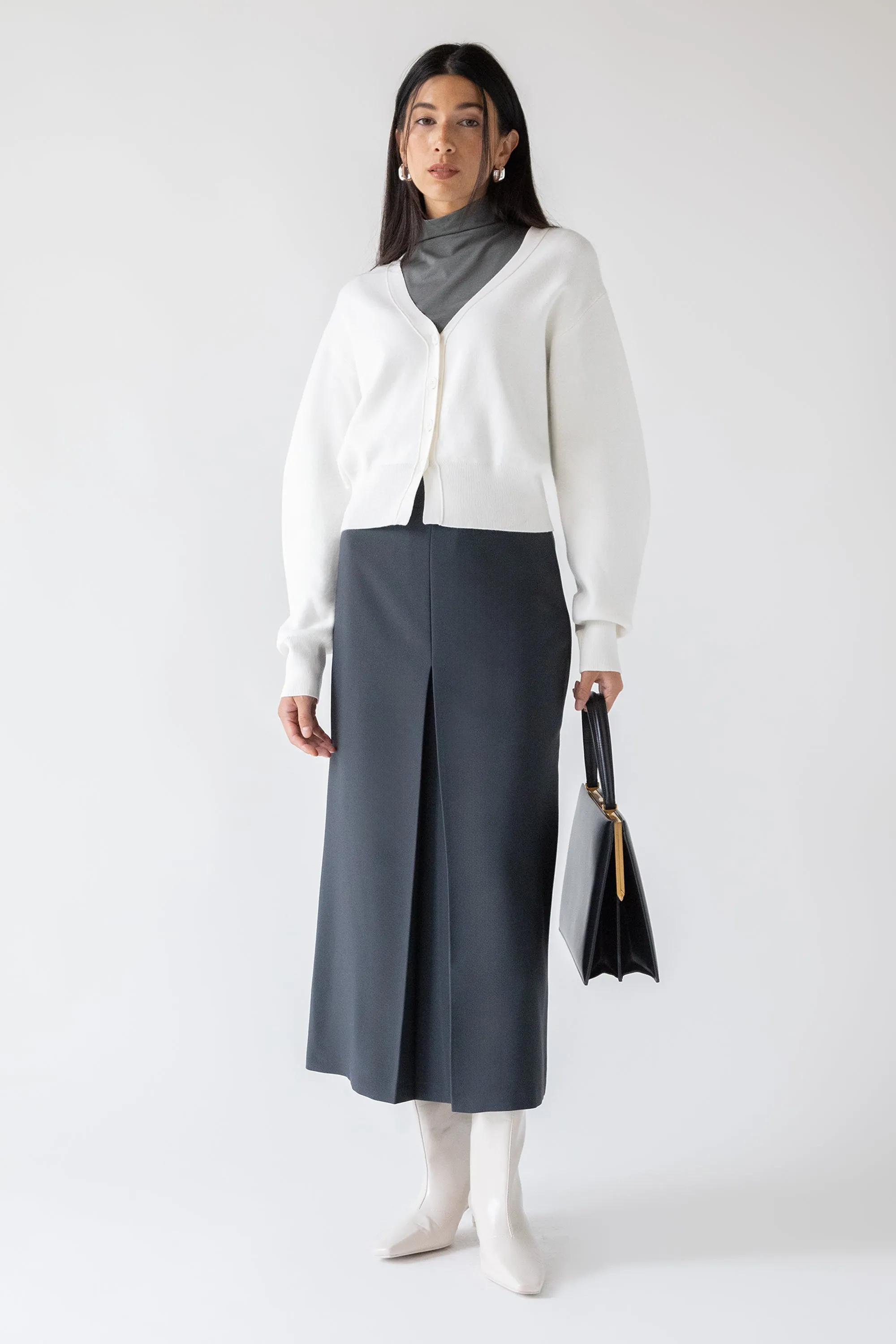 CROPPED CARDIGAN sold by OAK AND FORT product image thumbnail 2