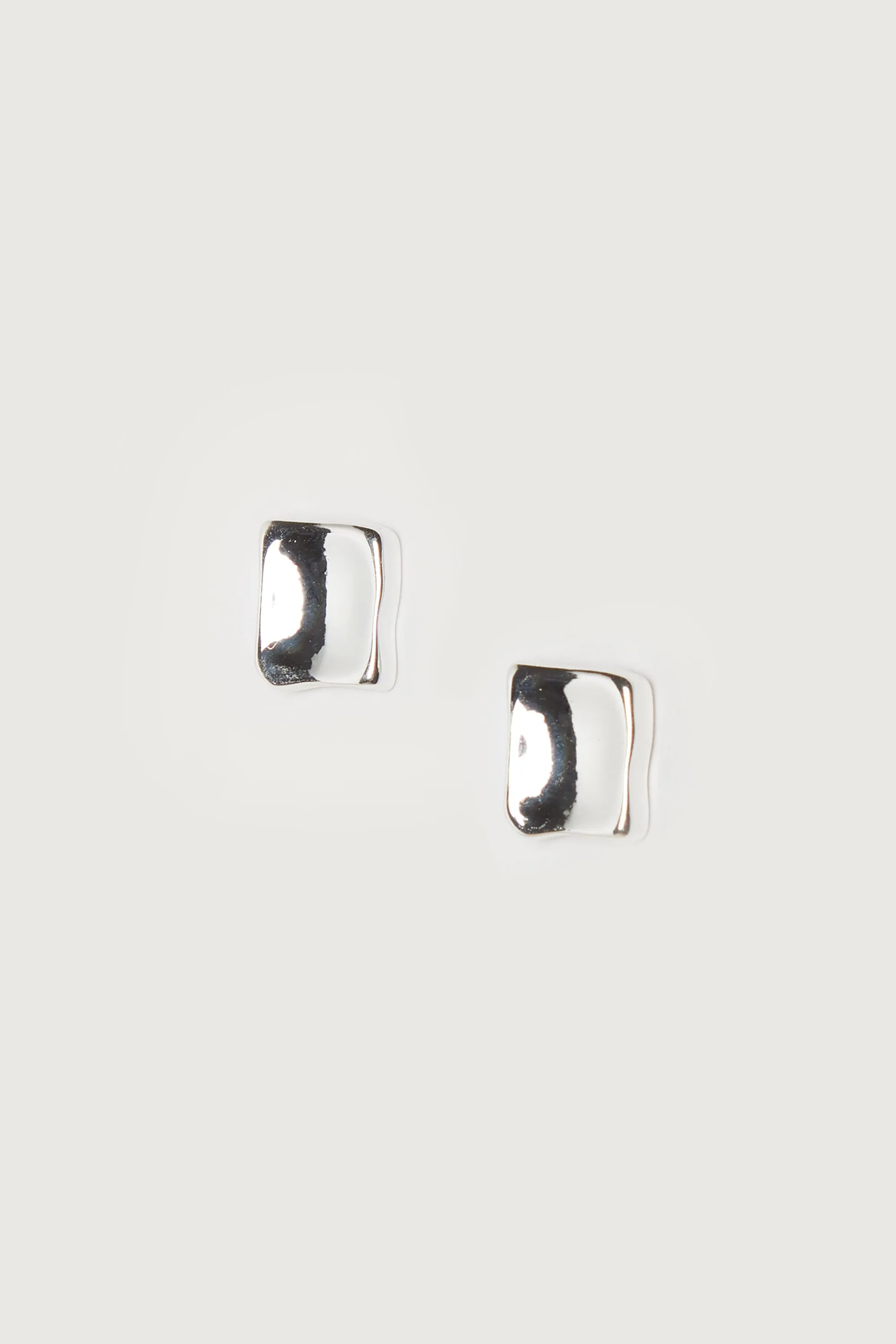 ABSTRACT SQUARE STUD EARRING sold by OAK AND FORT product image thumbnail 5