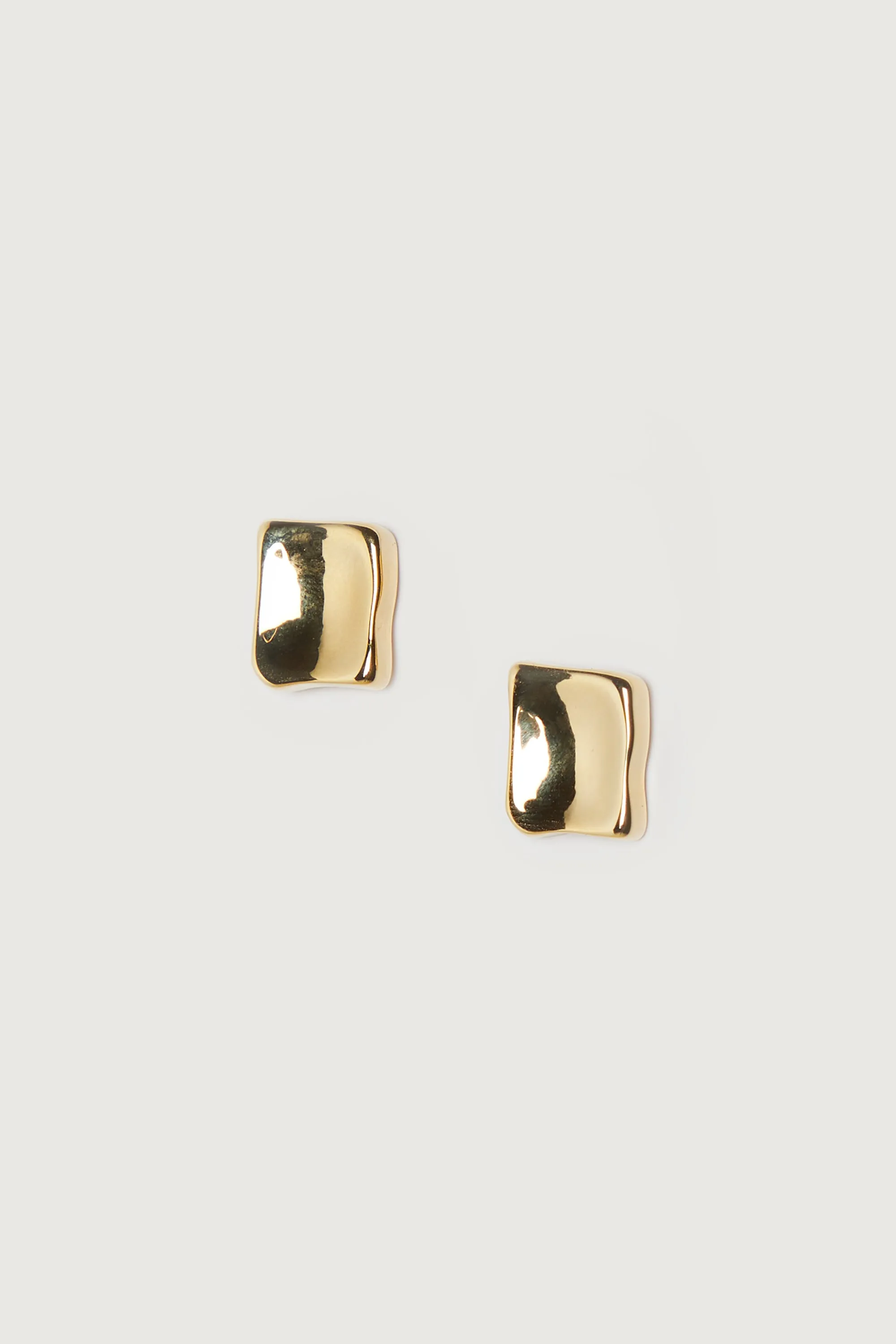 ABSTRACT SQUARE STUD EARRING sold by OAK AND FORT product image thumbnail 3