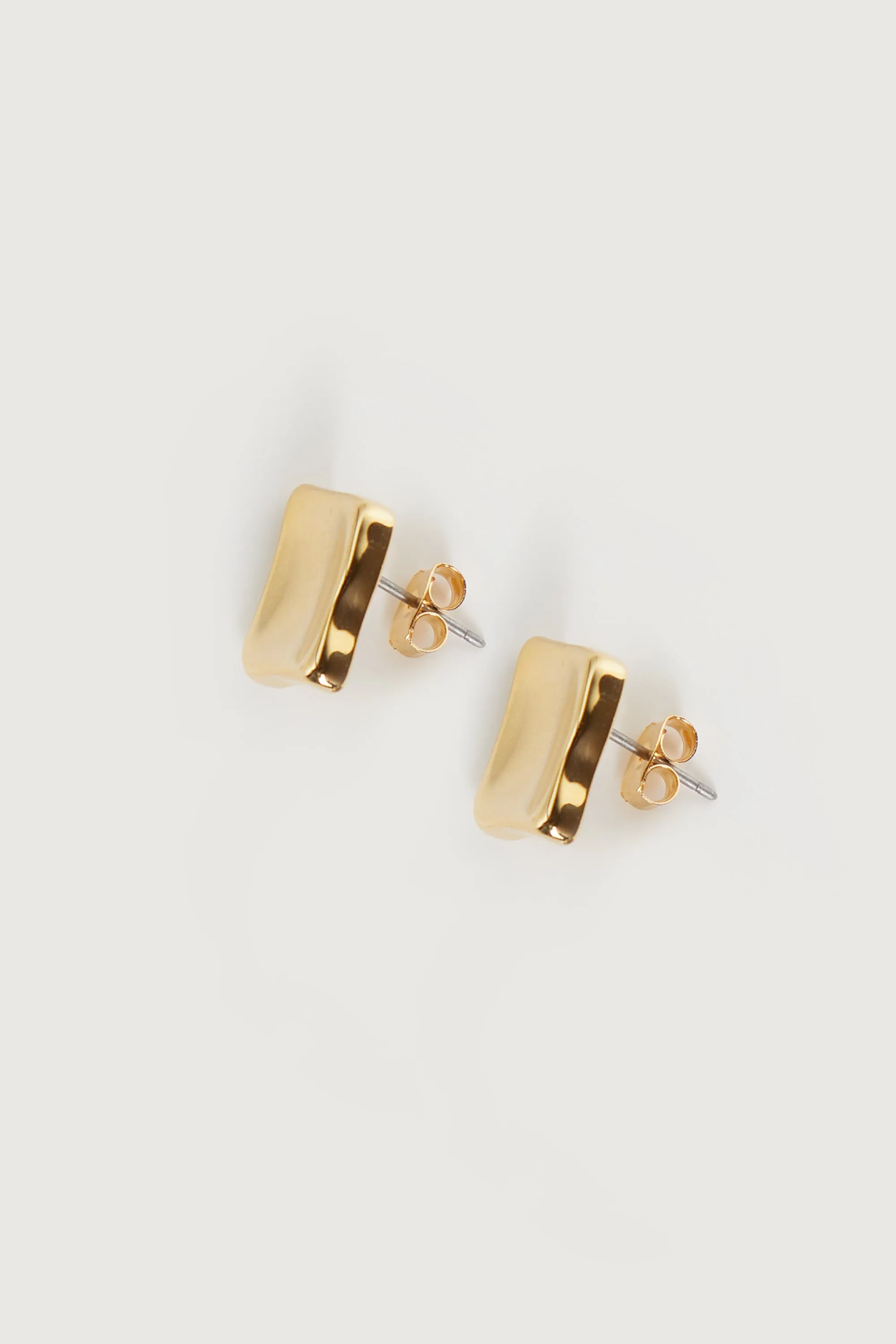 ABSTRACT SQUARE STUD EARRING sold by OAK AND FORT product image thumbnail 4