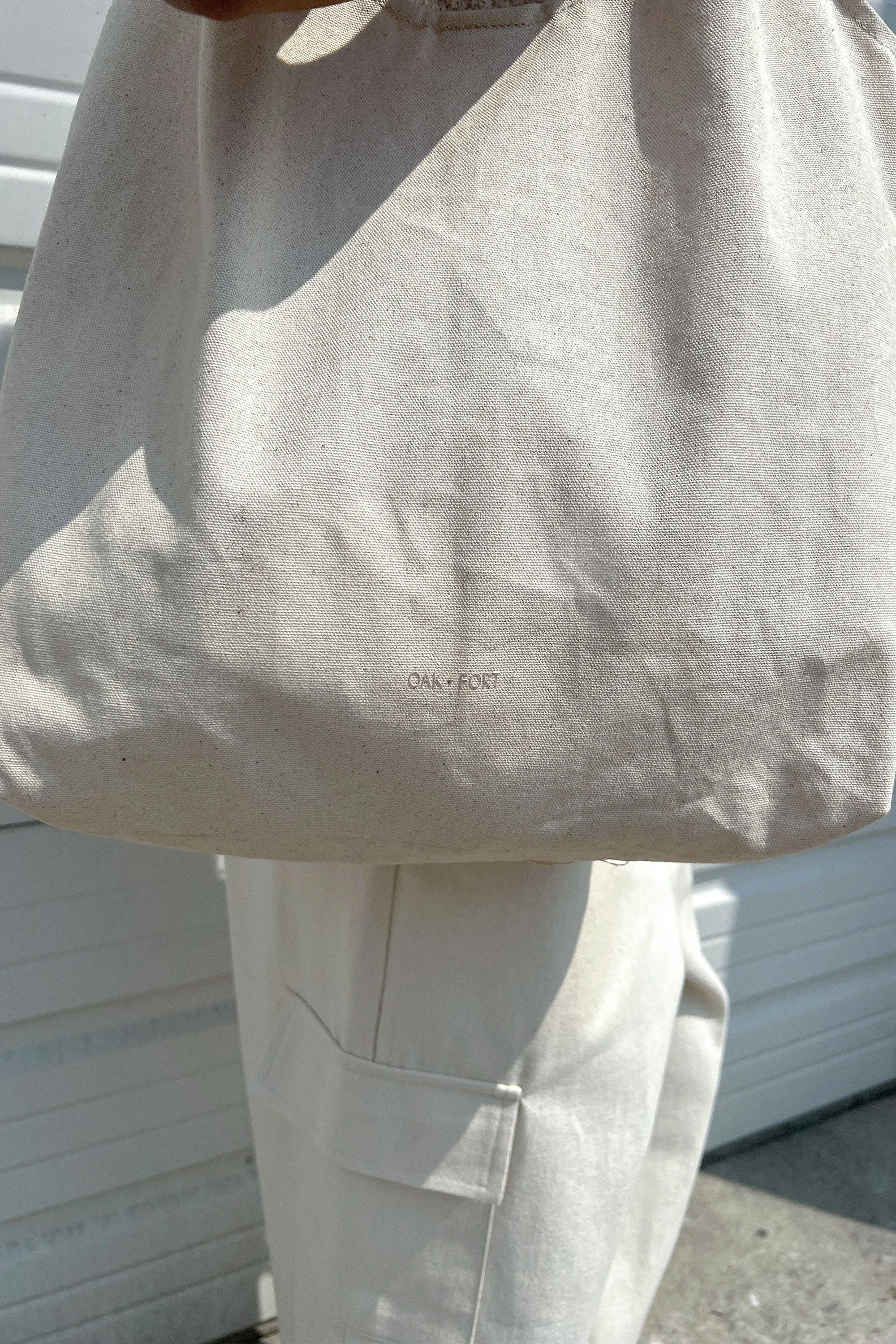 CASUAL CANVAS TOTE sold by OAK AND FORT product image thumbnail 3