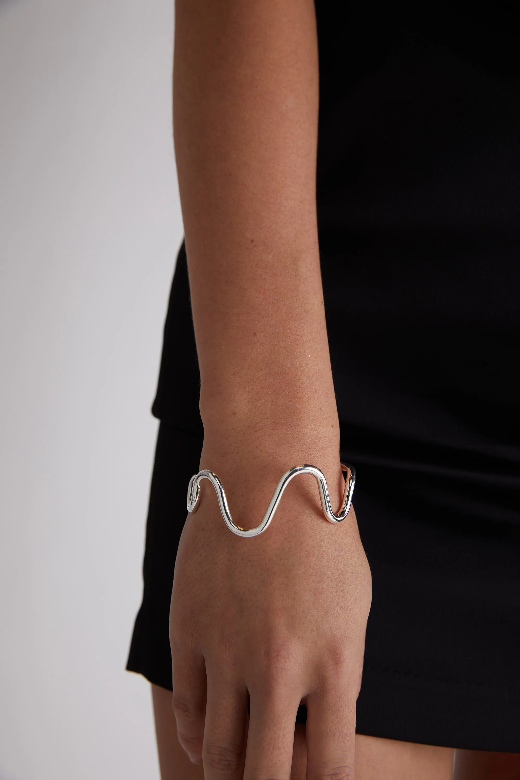 SQUIGGLE CUFF BRACELET sold by OAK AND FORT product image thumbnail 3