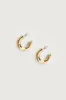 SMALL HOOP EARRING sold by OAK AND FORT