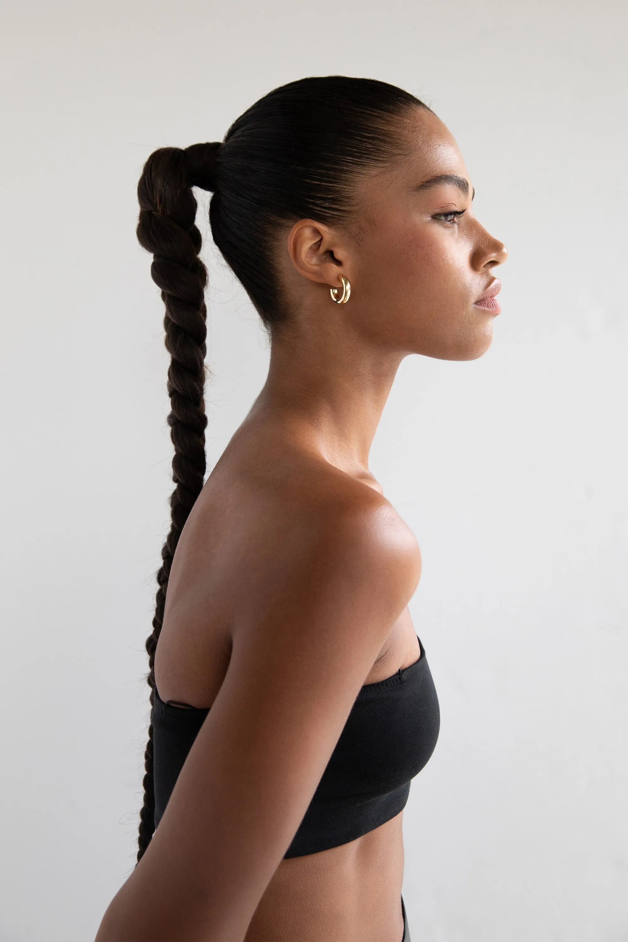 SMALL HOOP EARRING sold by OAK AND FORT