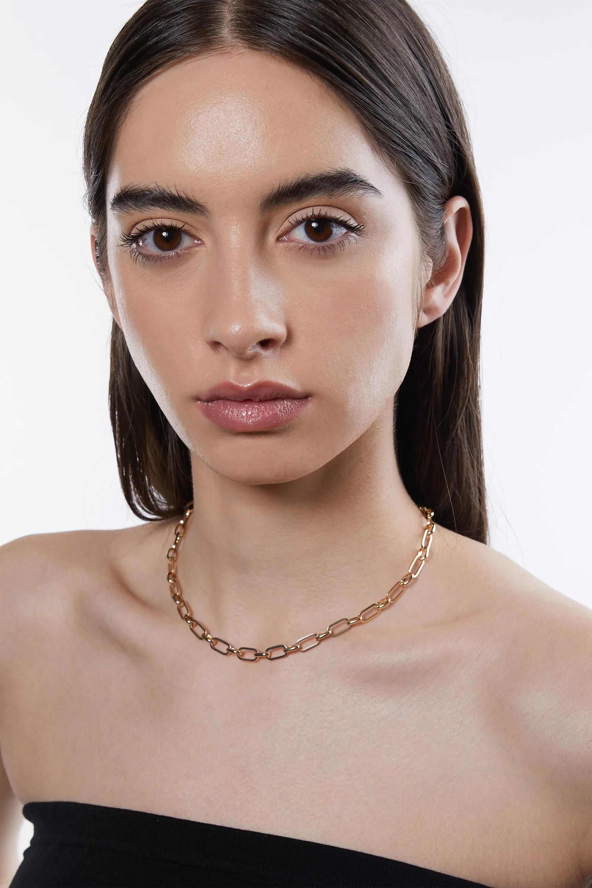 CABLE CHAIN NECKLACE sold by OAK AND FORT product image thumbnail 2