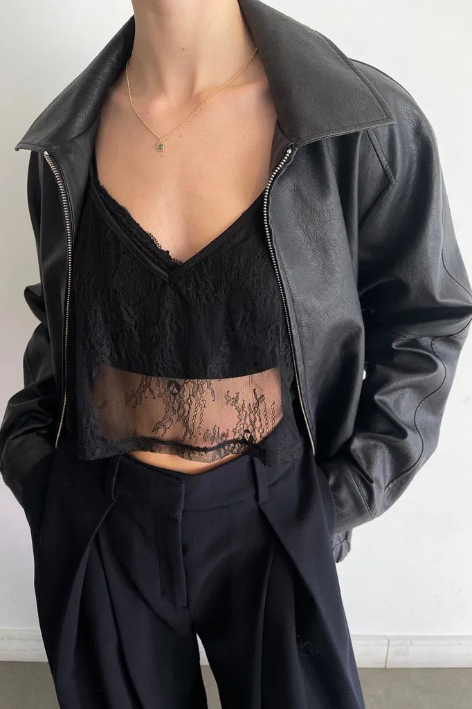 LACE TANK TOP sold by OAK AND FORT product image thumbnail 4