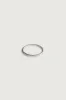 silver RING WITH TINY STONES sold by OAK AND FORT