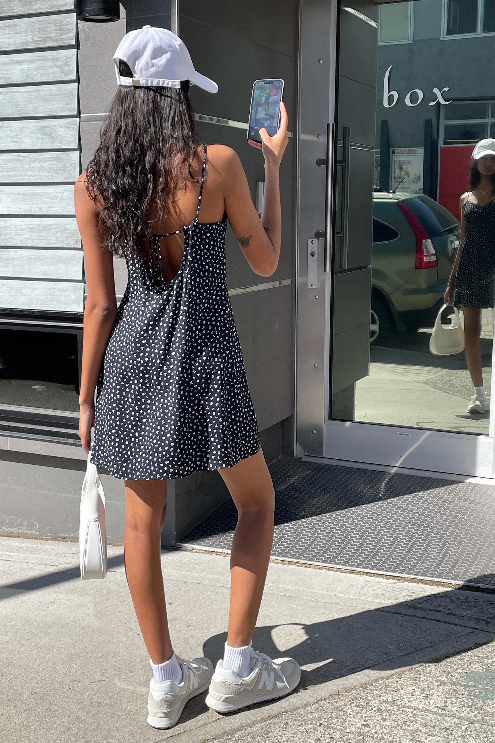 PRINTED MINI DRESS sold by OAK AND FORT product image thumbnail 2