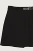 PLEATED MINI SKIRT WITH SIDE BELT sold by OAK AND FORT
