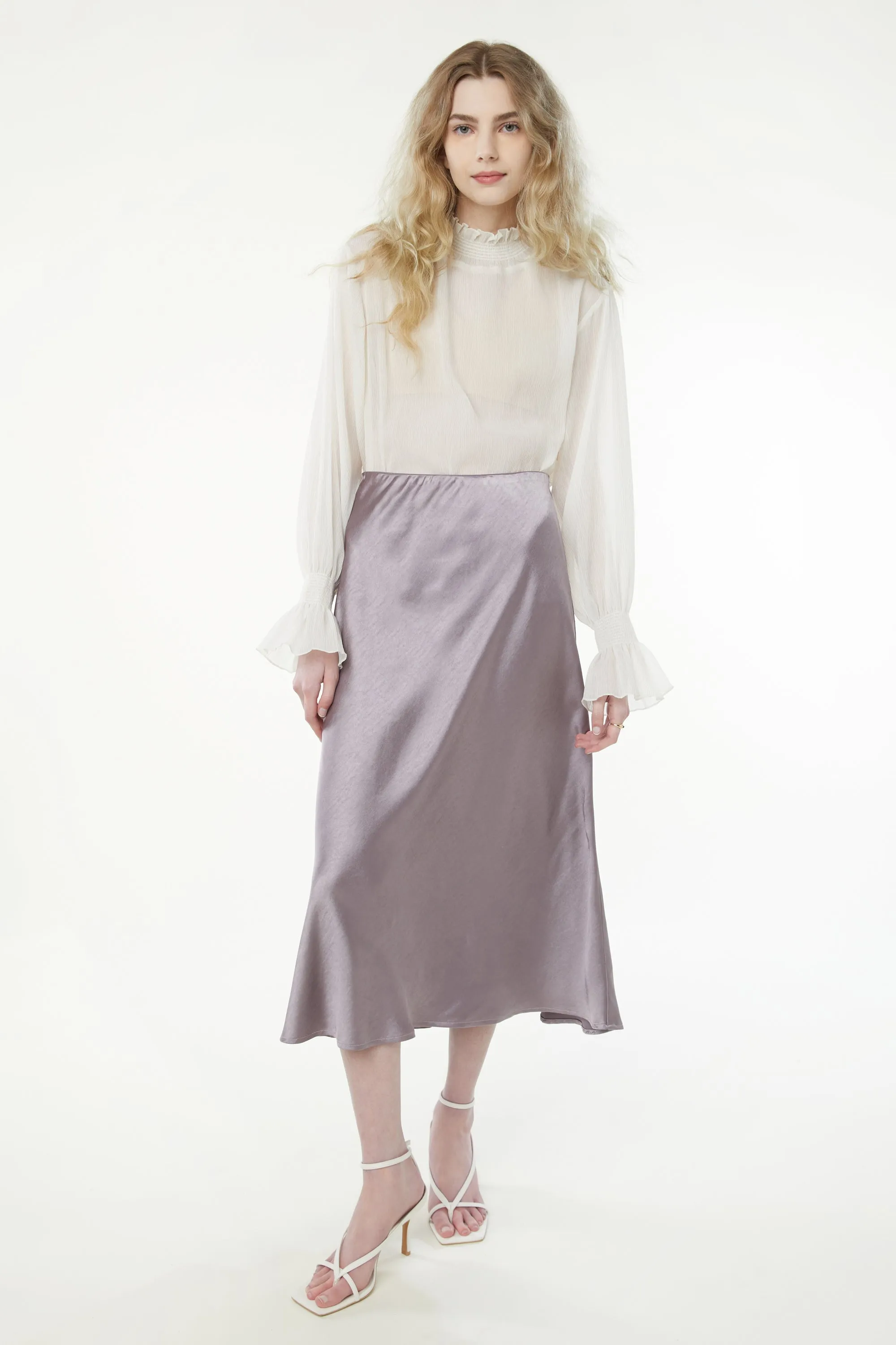 MOCKNECK BLOUSE sold by OAK AND FORT product image thumbnail 2