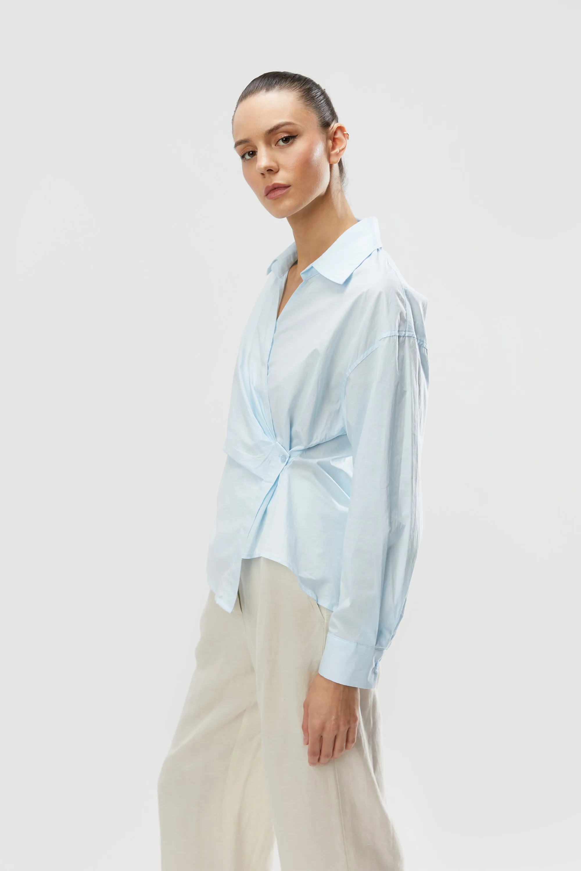 WRAP AROUND SHIRT sold by OAK AND FORT