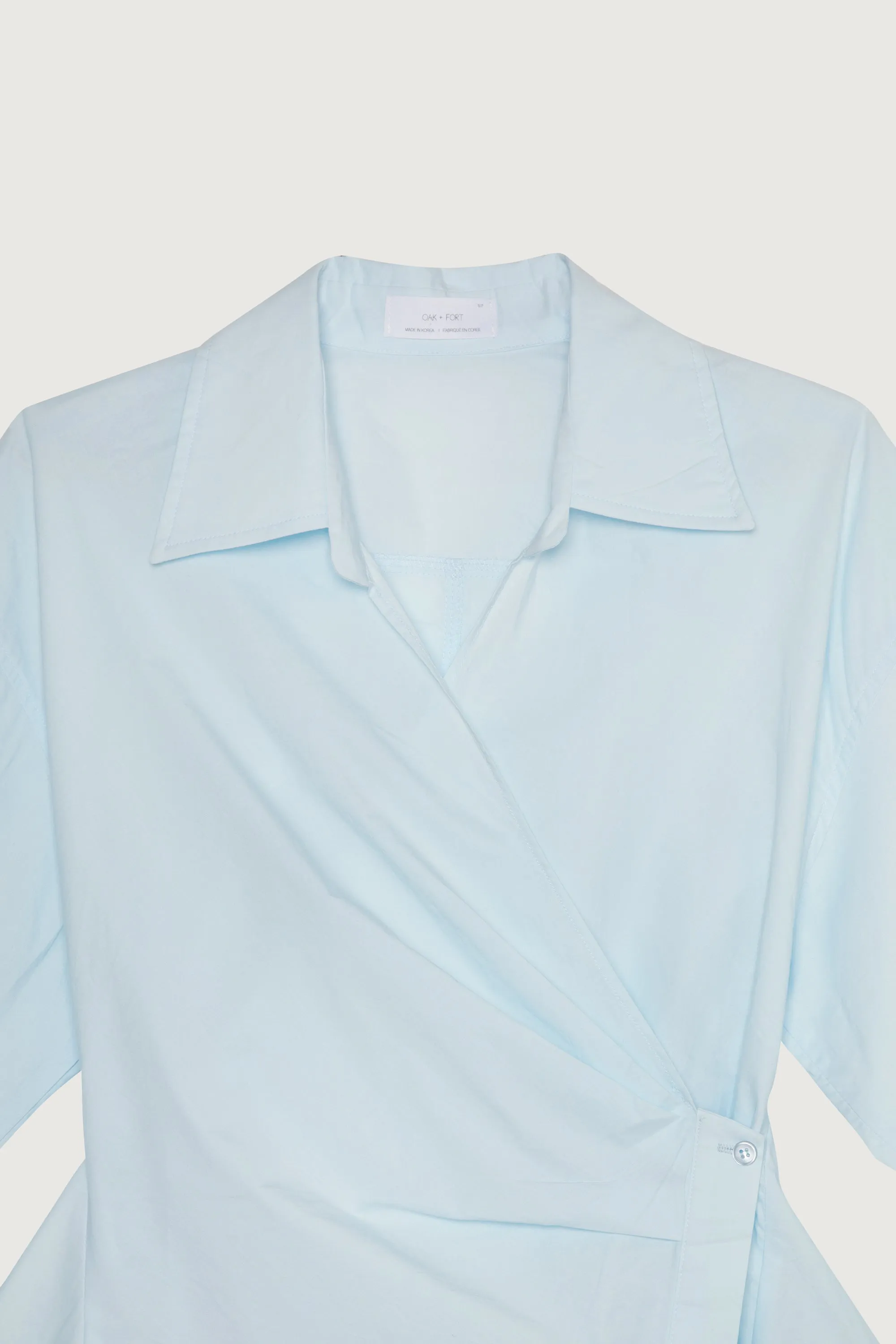 WRAP AROUND SHIRT sold by OAK AND FORT product image thumbnail 5