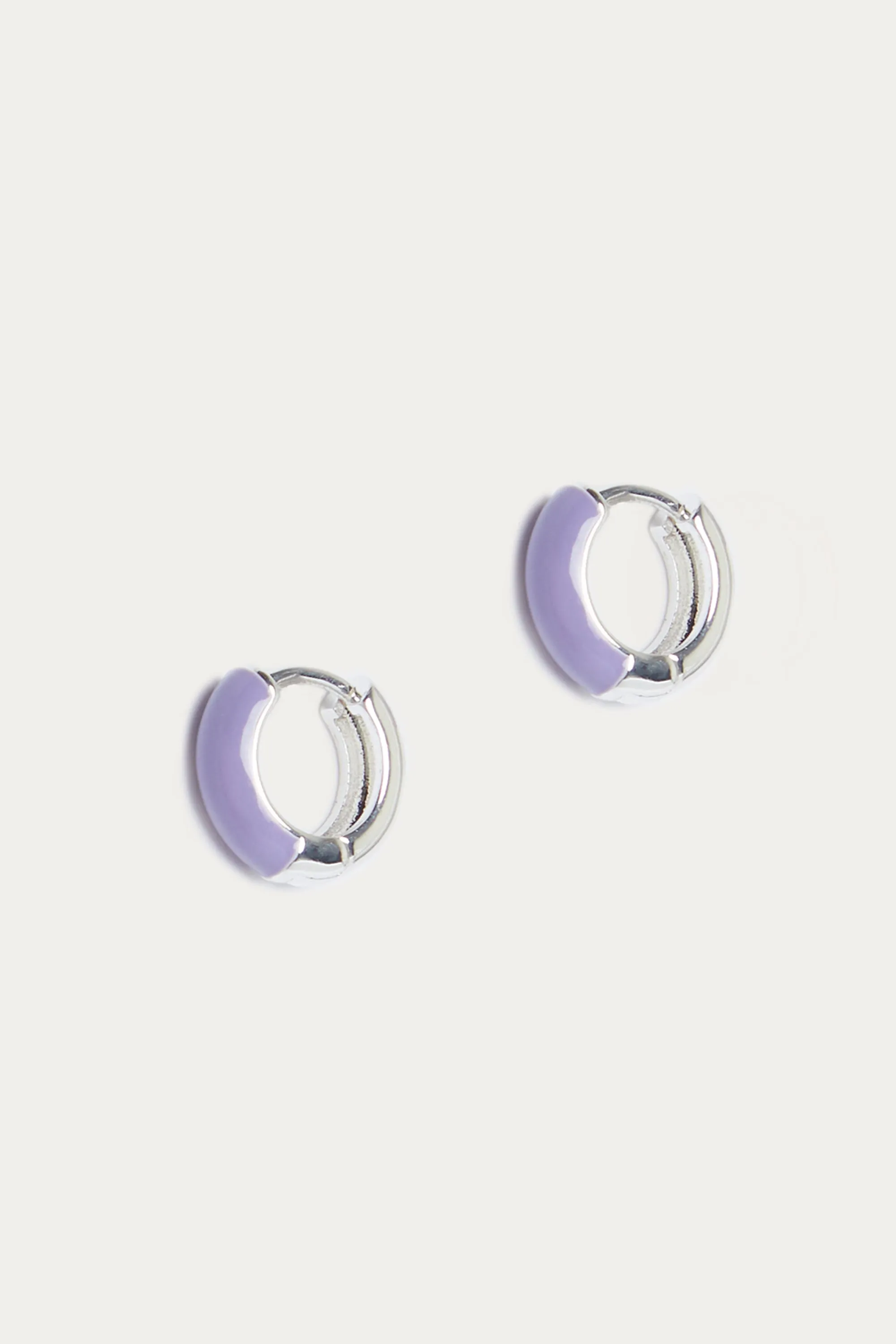 SMALL ENAMEL HOOP sold by OAK AND FORT product image thumbnail 4