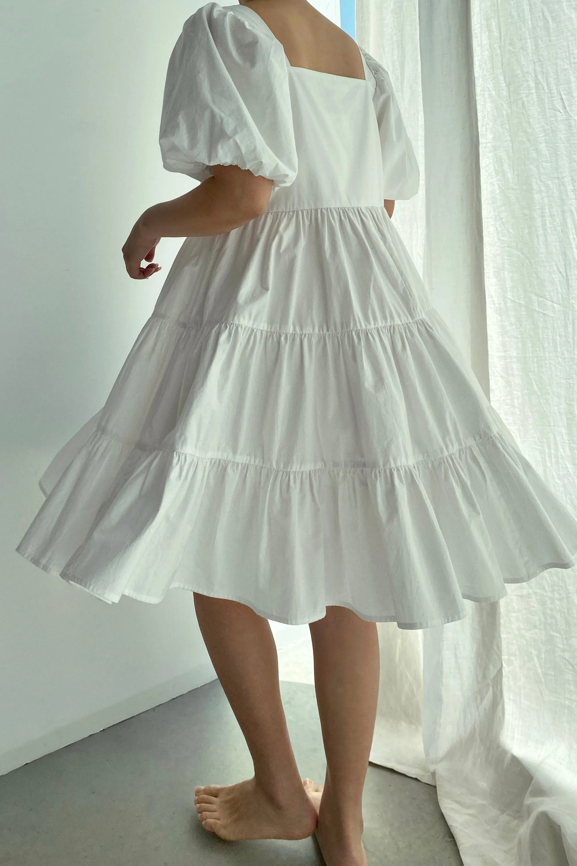 PUFF SLEEVE DRESS sold by OAK AND FORT product image thumbnail 2