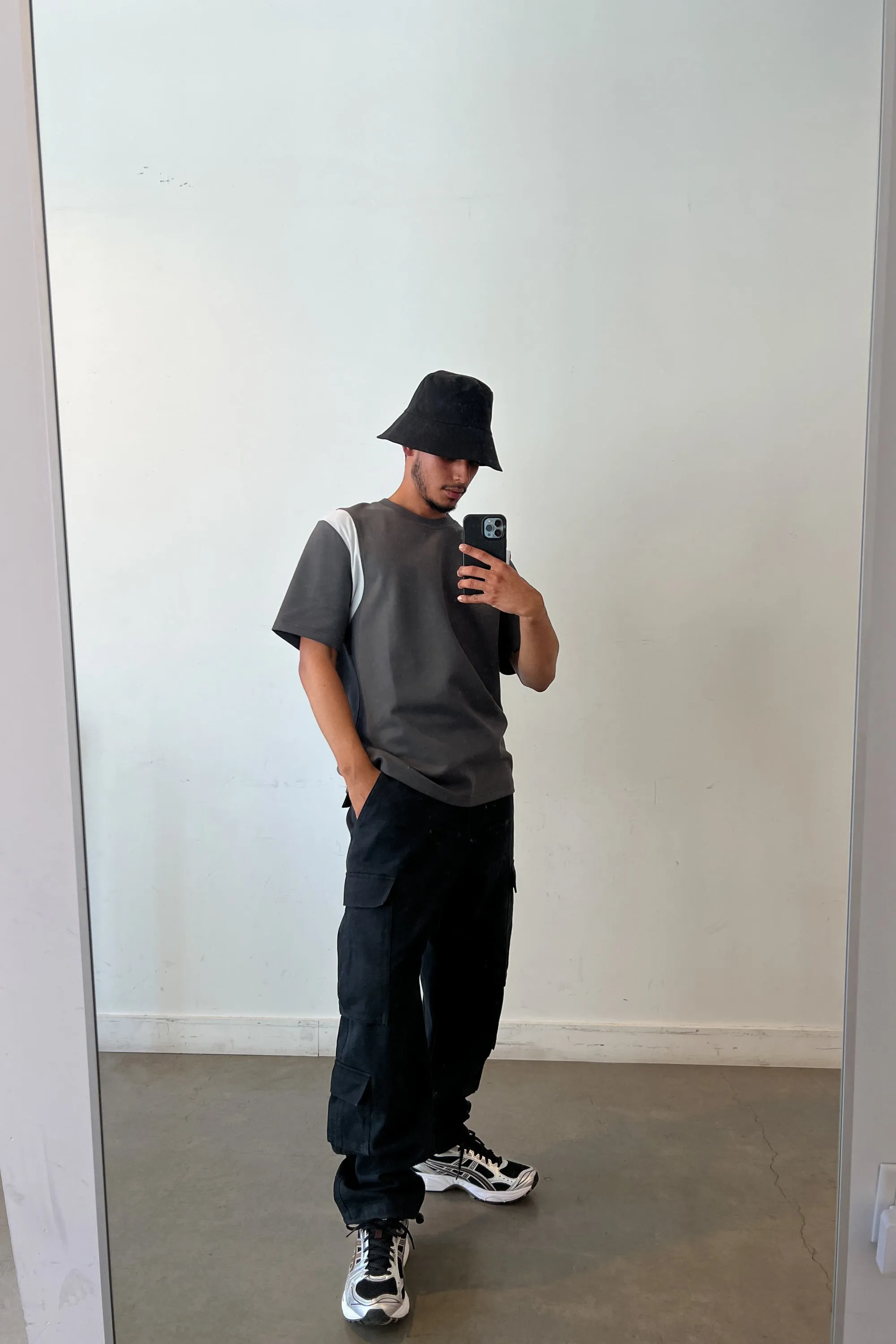 SHOULDER PANEL T-SHIRT sold by OAK AND FORT product image thumbnail 2