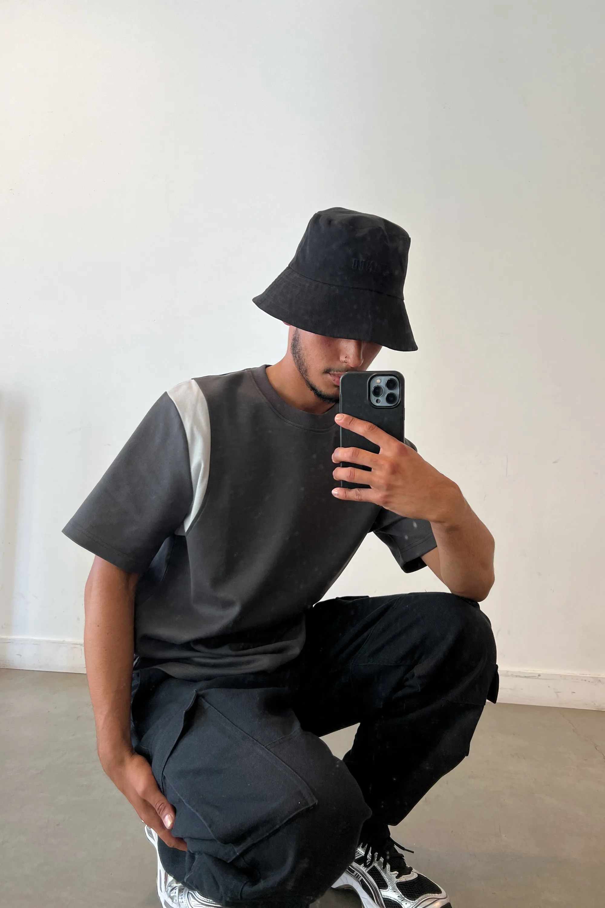 SHOULDER PANEL T-SHIRT sold by OAK AND FORT product image thumbnail 4