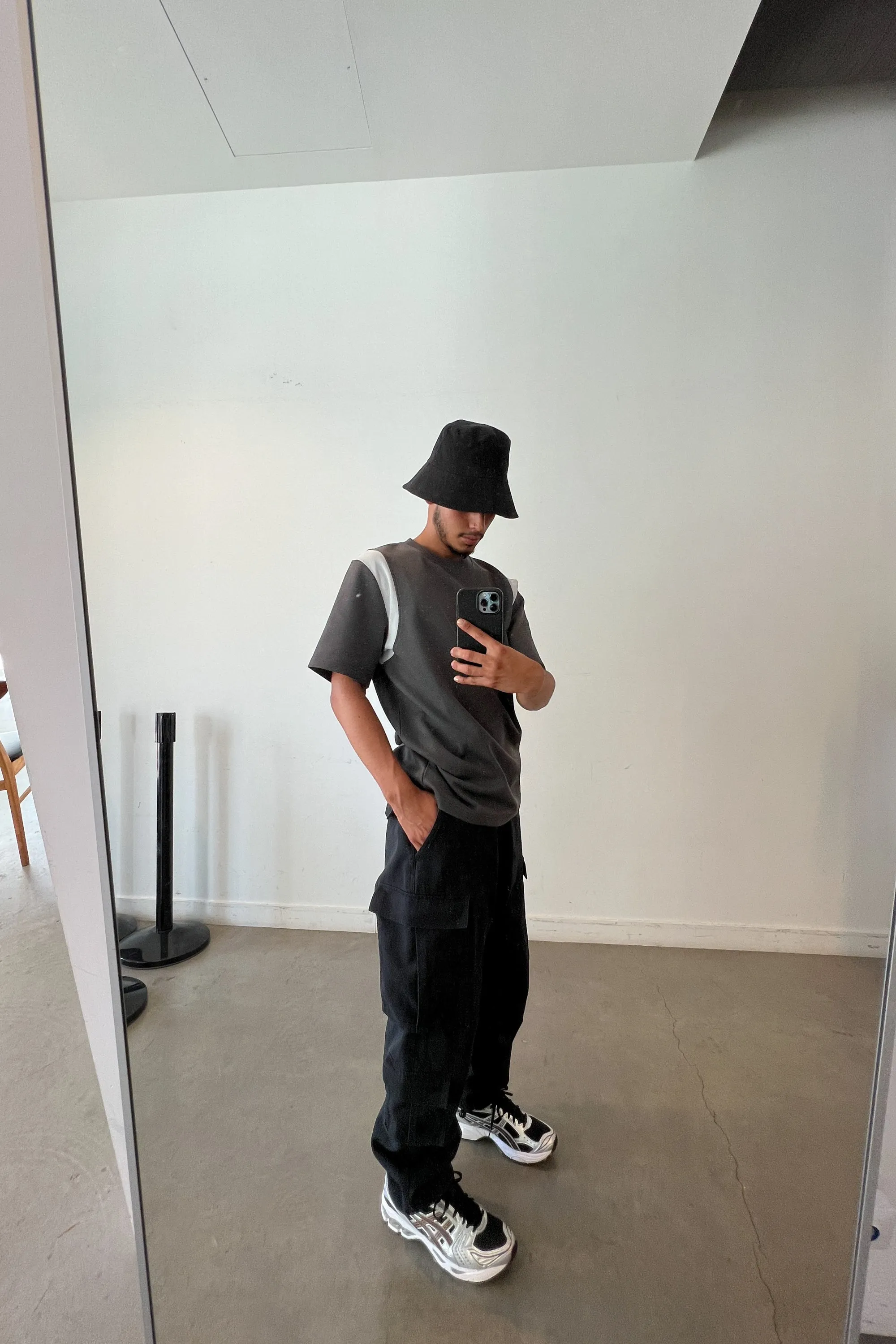 SHOULDER PANEL T-SHIRT sold by OAK AND FORT product image thumbnail 3