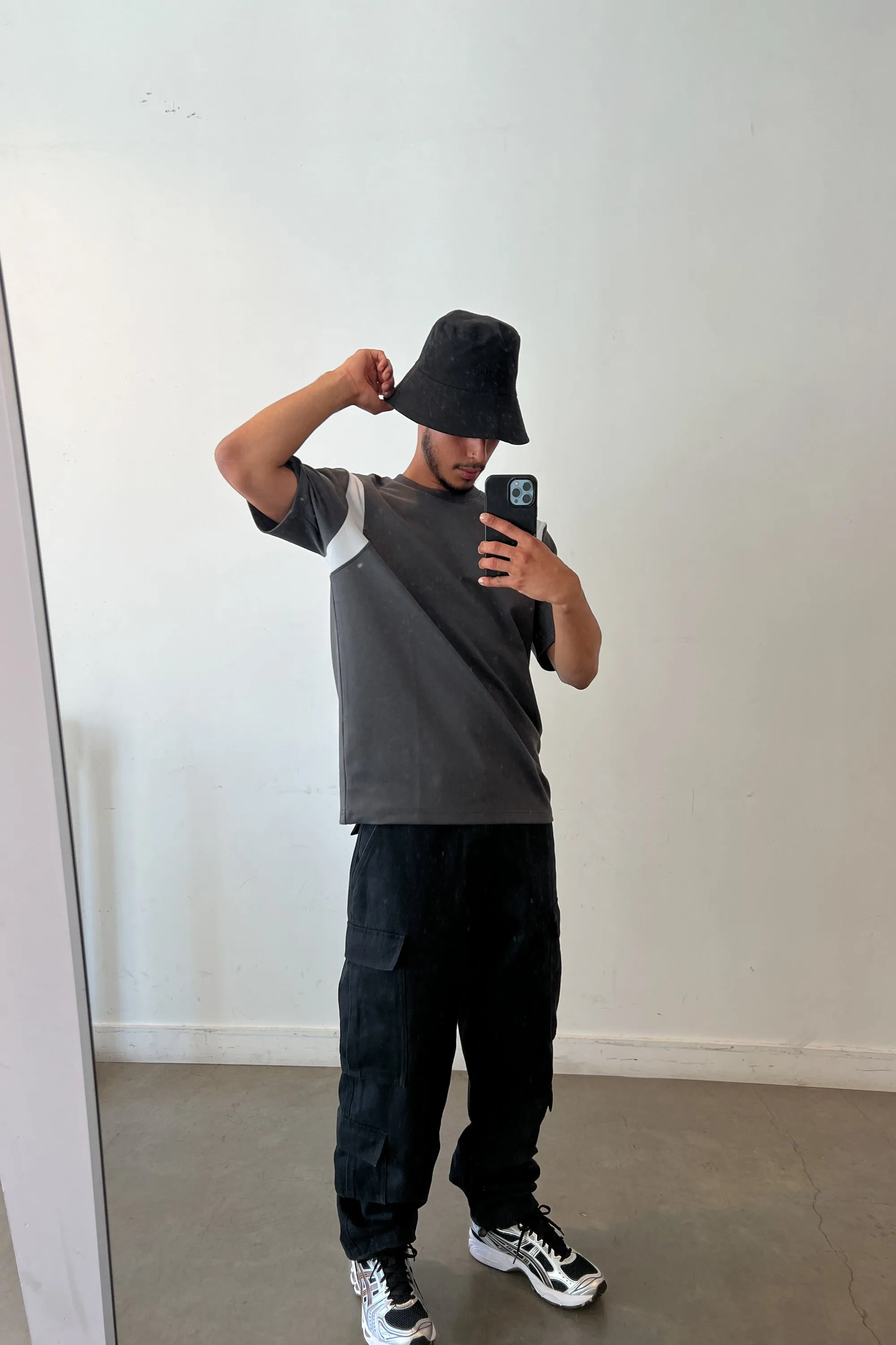 SHOULDER PANEL T-SHIRT sold by OAK AND FORT product image thumbnail 5