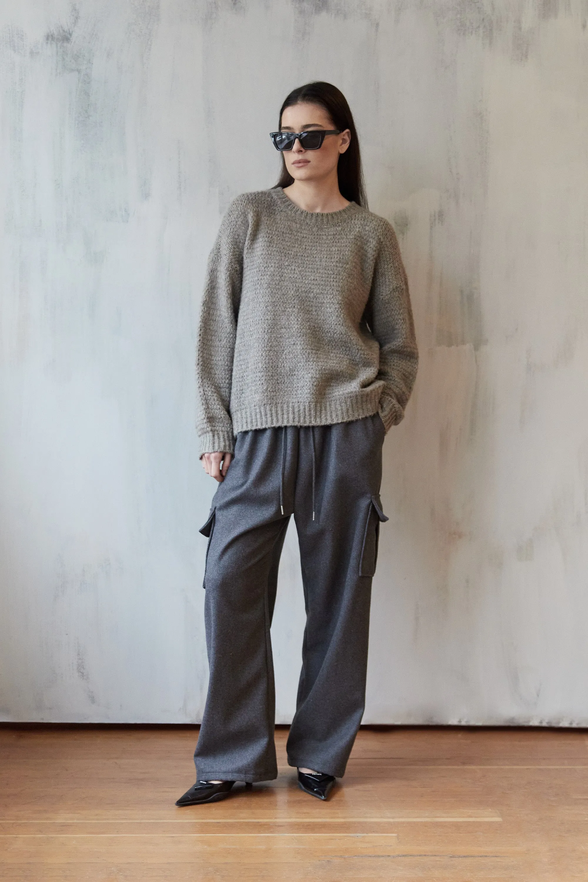 RELAXED FIT SWEATER sold by OAK AND FORT product image thumbnail 3