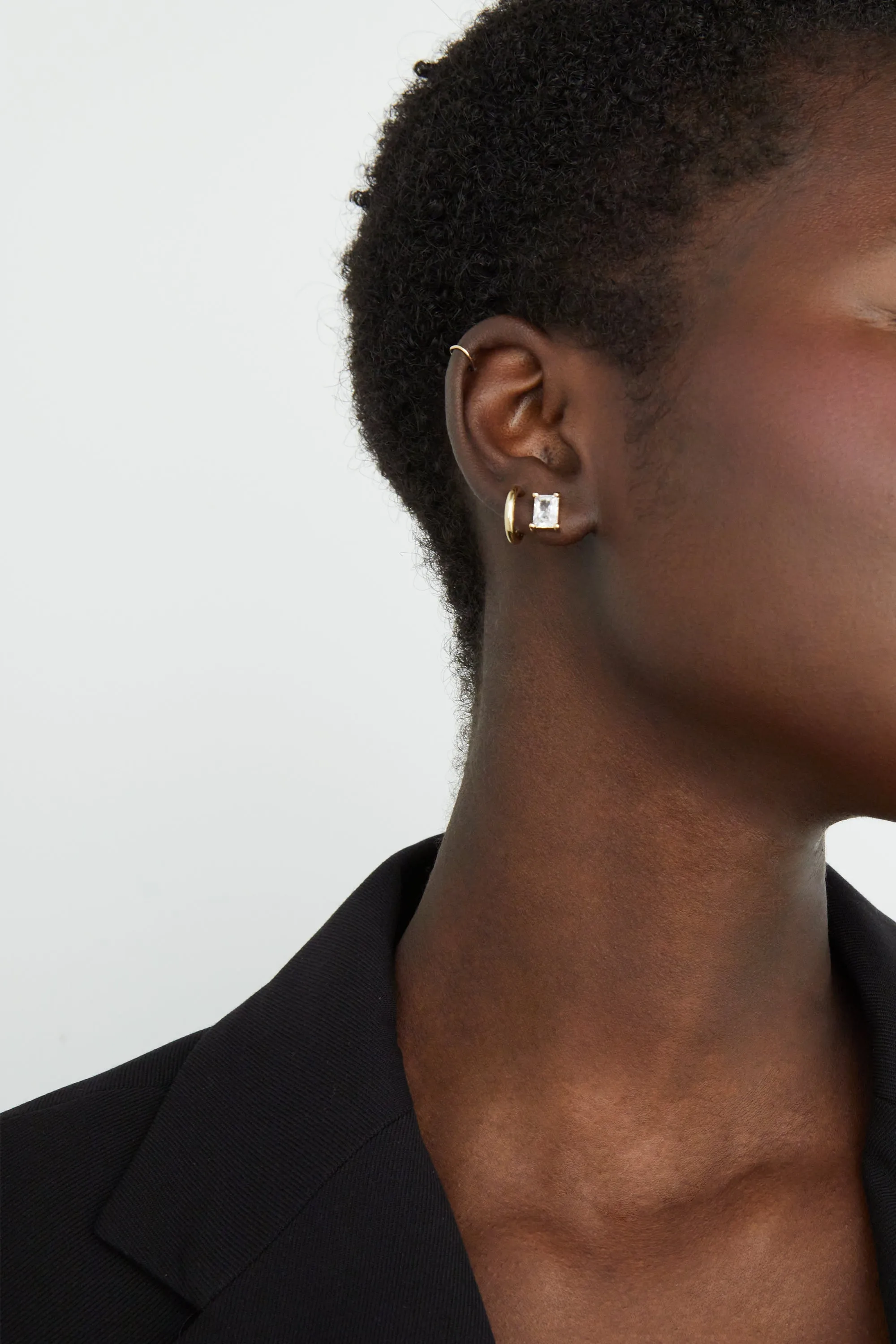 STUD AND HOOP SET sold by OAK AND FORT