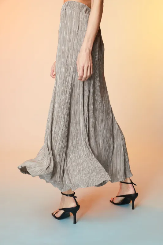 PLEATED MIDI SKIRT sold by OAK AND FORT