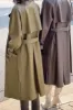 OVERSIZED VEGAN LEATHER TRENCH COAT sold by OAK AND FORT