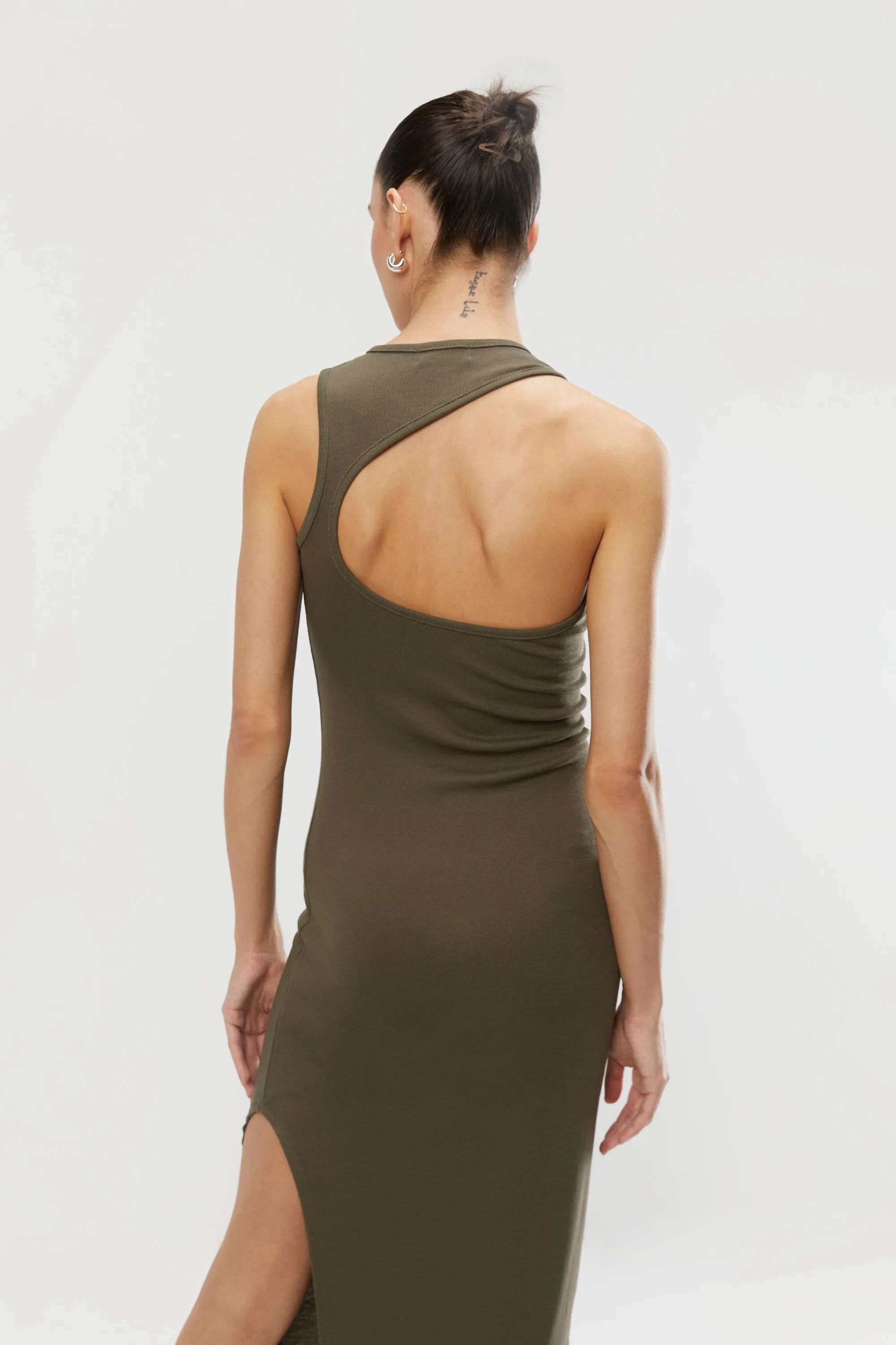 OPEN BACK MIDI DRESS sold by OAK AND FORT product image thumbnail 3