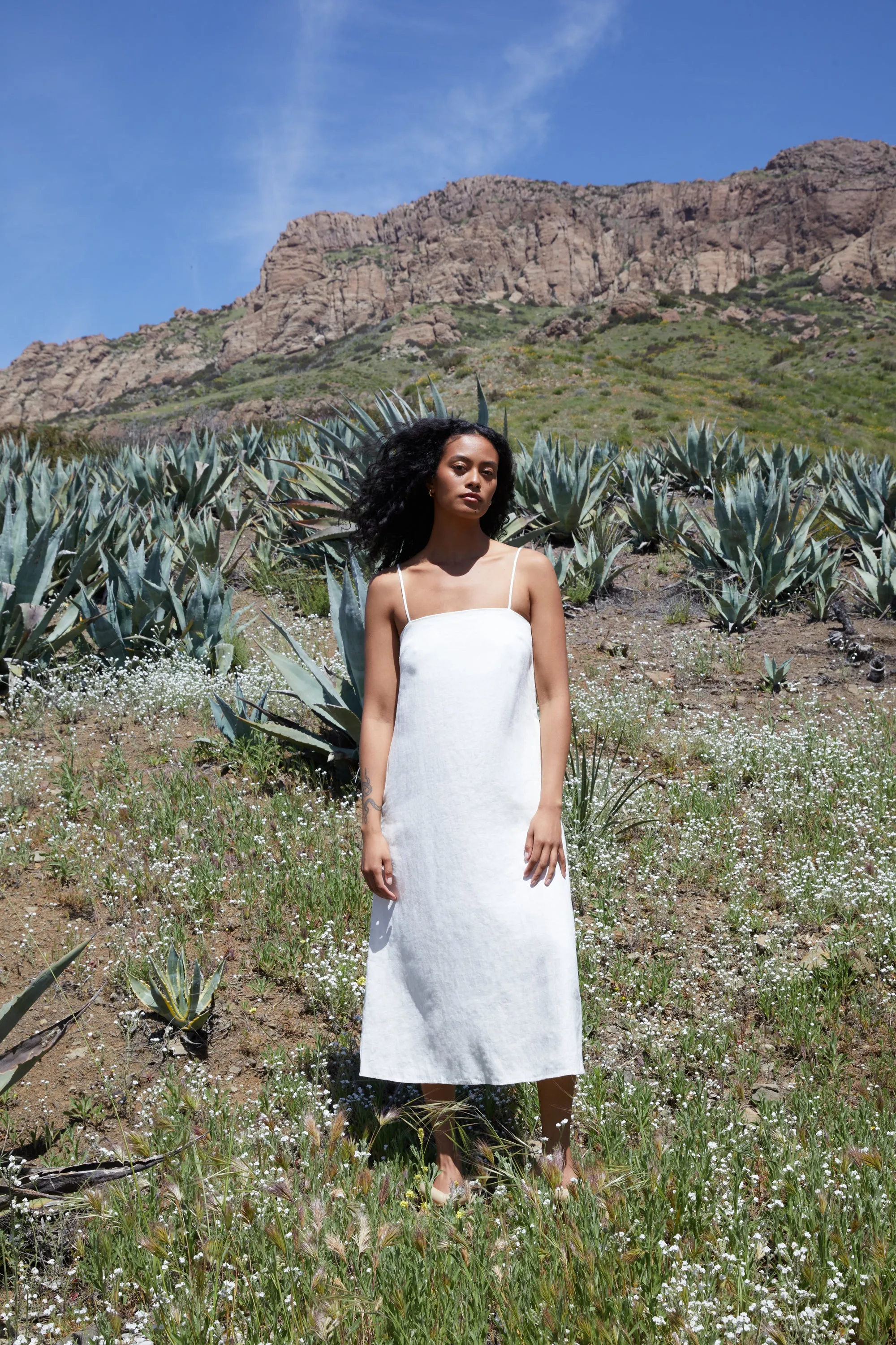 100% LINEN TENT DRESS sold by OAK AND FORT product image thumbnail 2