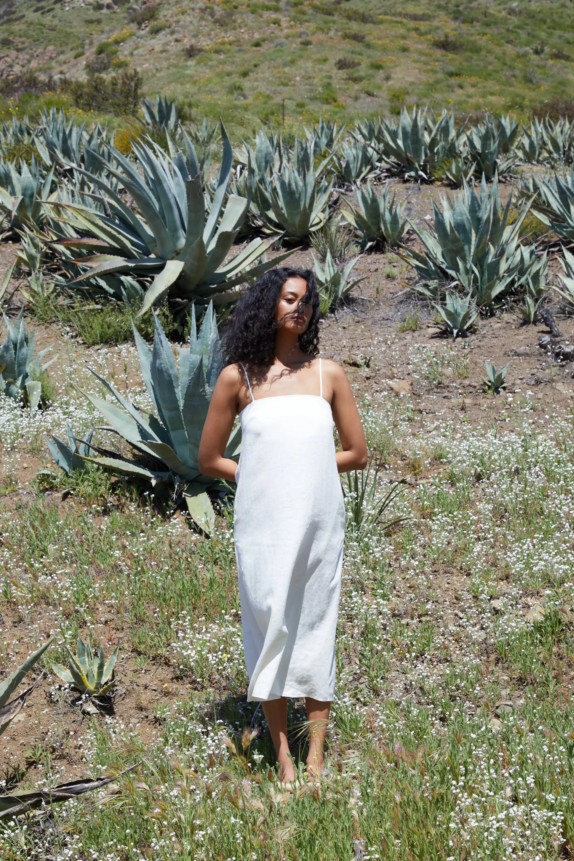 100% LINEN TENT DRESS sold by OAK AND FORT product image thumbnail 5