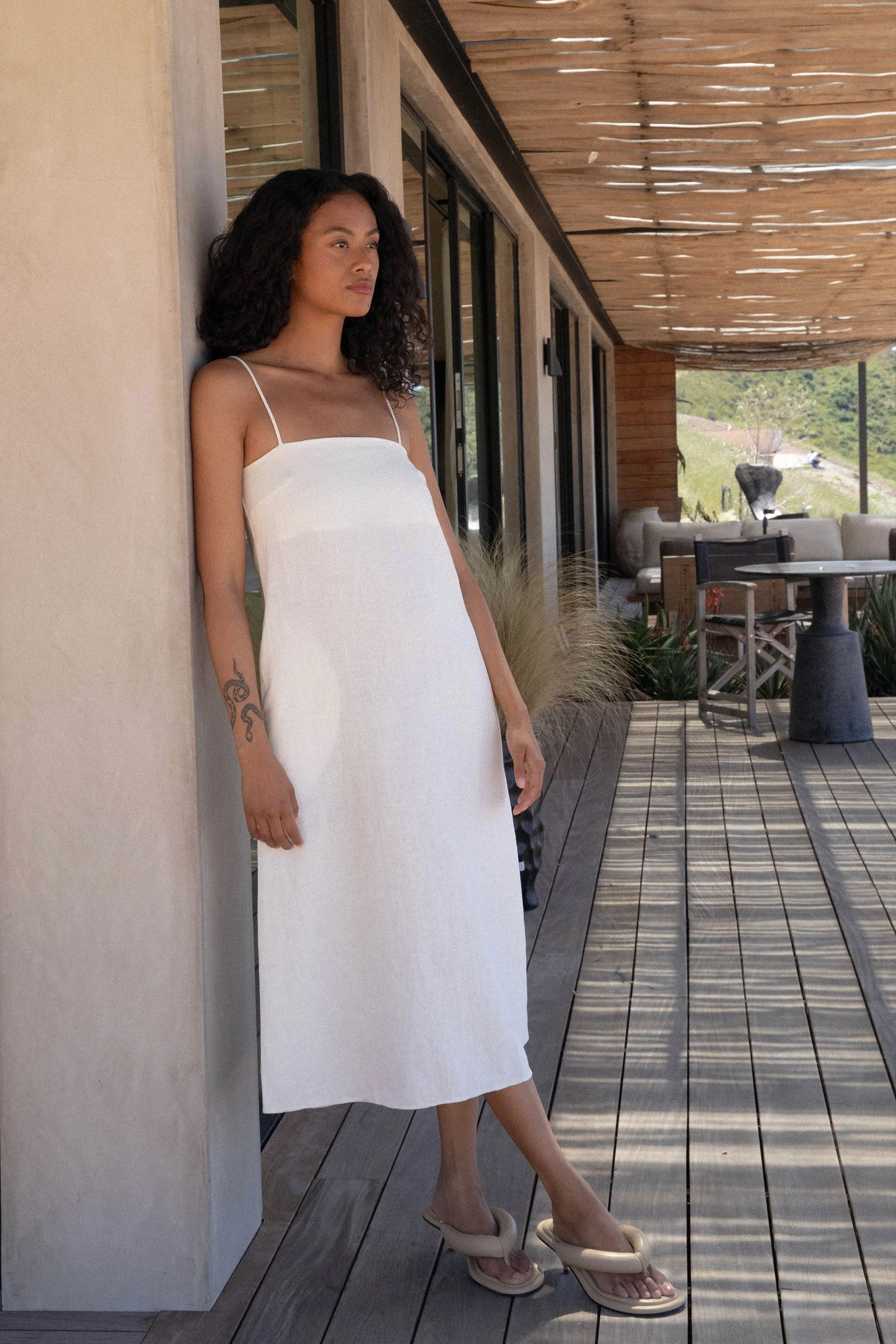 100% LINEN TENT DRESS sold by OAK AND FORT