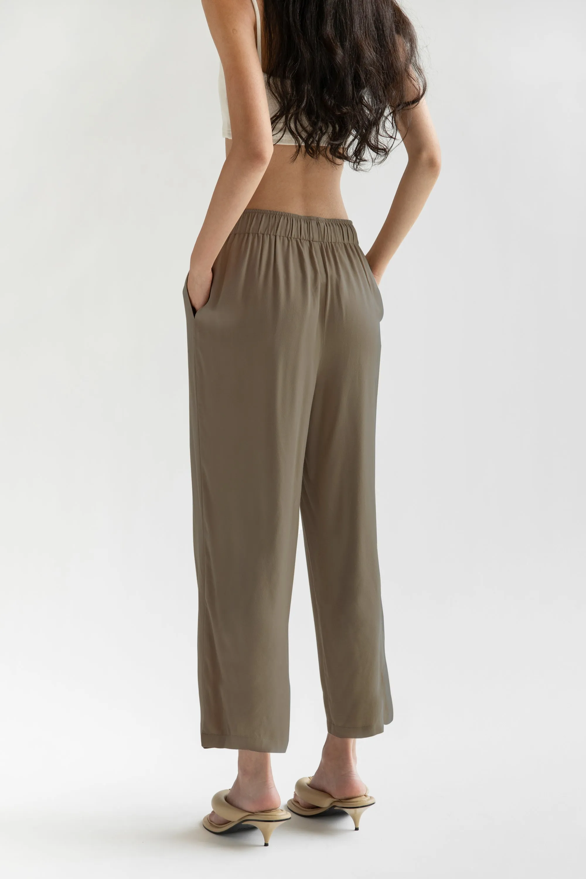 RAYON TWILL PANT sold by OAK AND FORT product image thumbnail 2