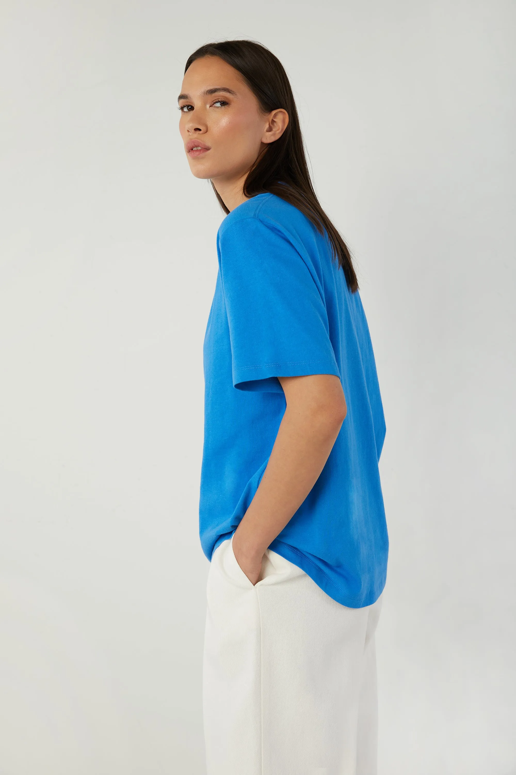 RELAXED FIT TEE sold by OAK AND FORT product image thumbnail 3