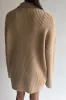 COLLARED RIB-KNIT CARDIGAN sold by OAK AND FORT