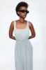 PLEATED MIDI DRESS sold by OAK AND FORT