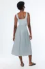 PLEATED MIDI DRESS sold by OAK AND FORT