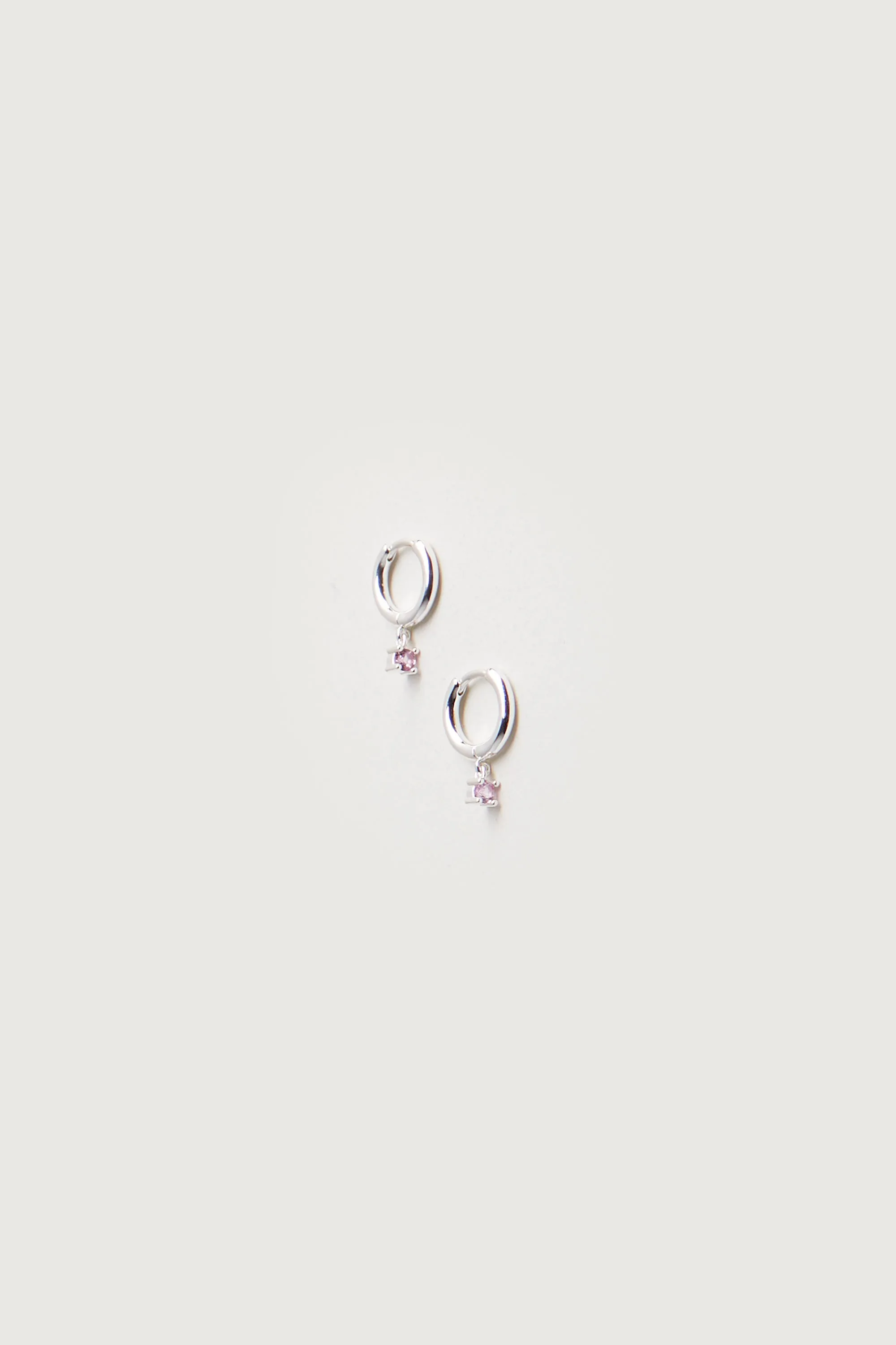 GEM DROP HOOPS sold by OAK AND FORT product image thumbnail 5